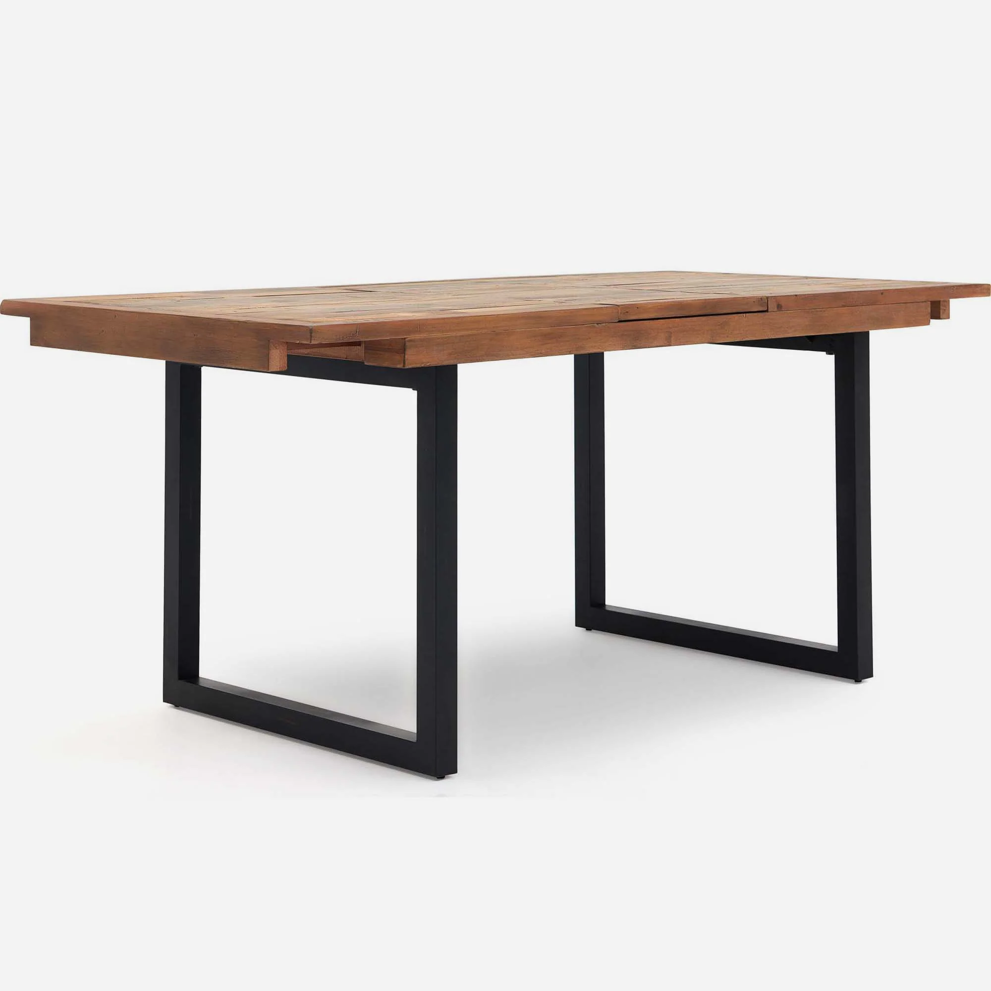 Detroit Extending Dining Table & 4 Starley Dining Chairs Set - Image 4