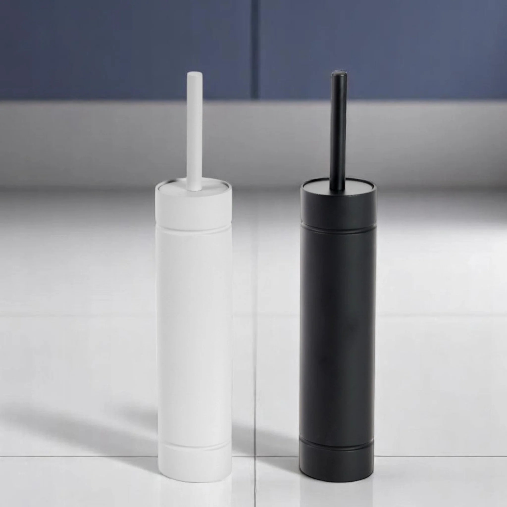 Showerdrape Draco Slim Toilet Brush Black - Draco Slim Toilet Brush Black - Image 2