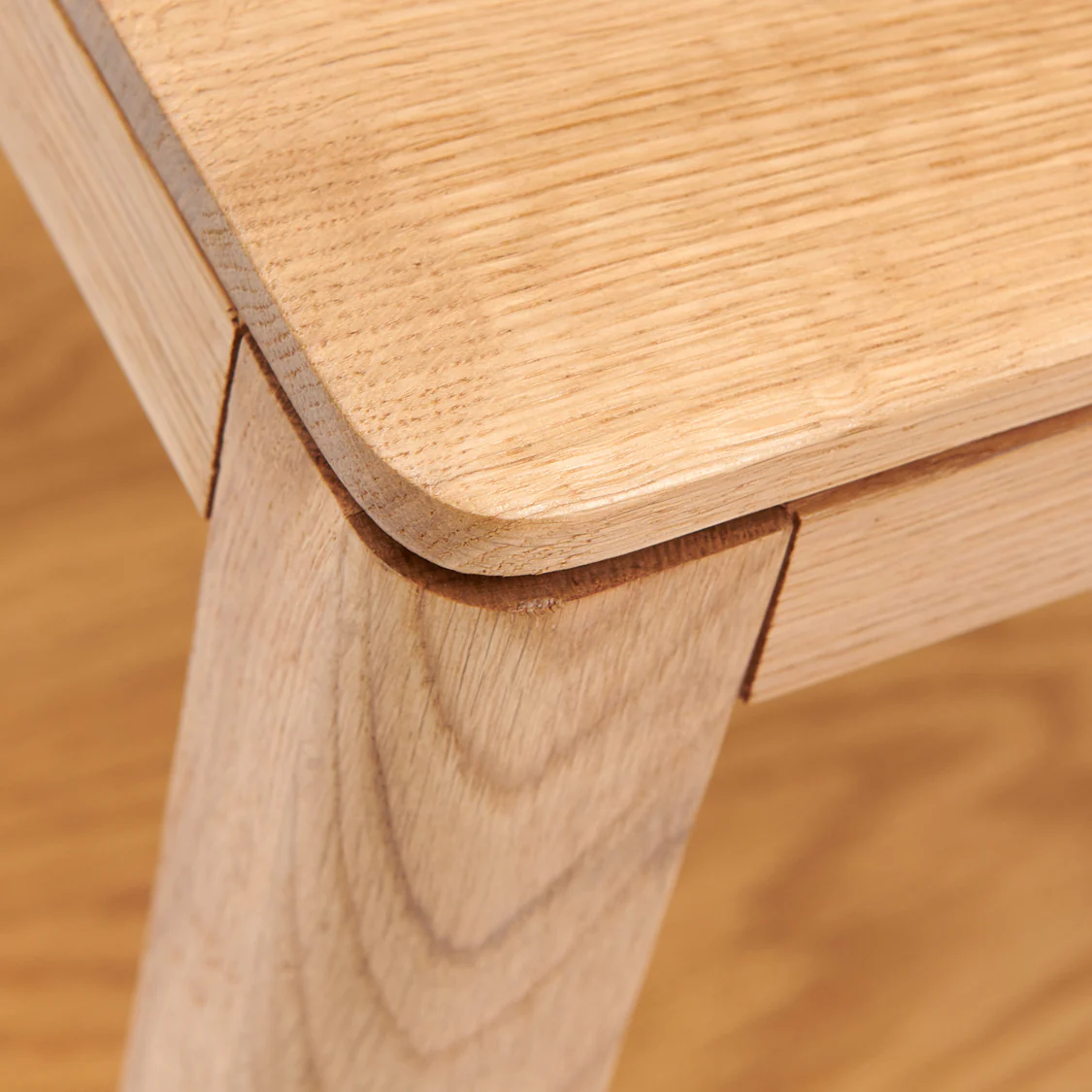 Dunmore Side Table - Lamp Table Oak - Image 4