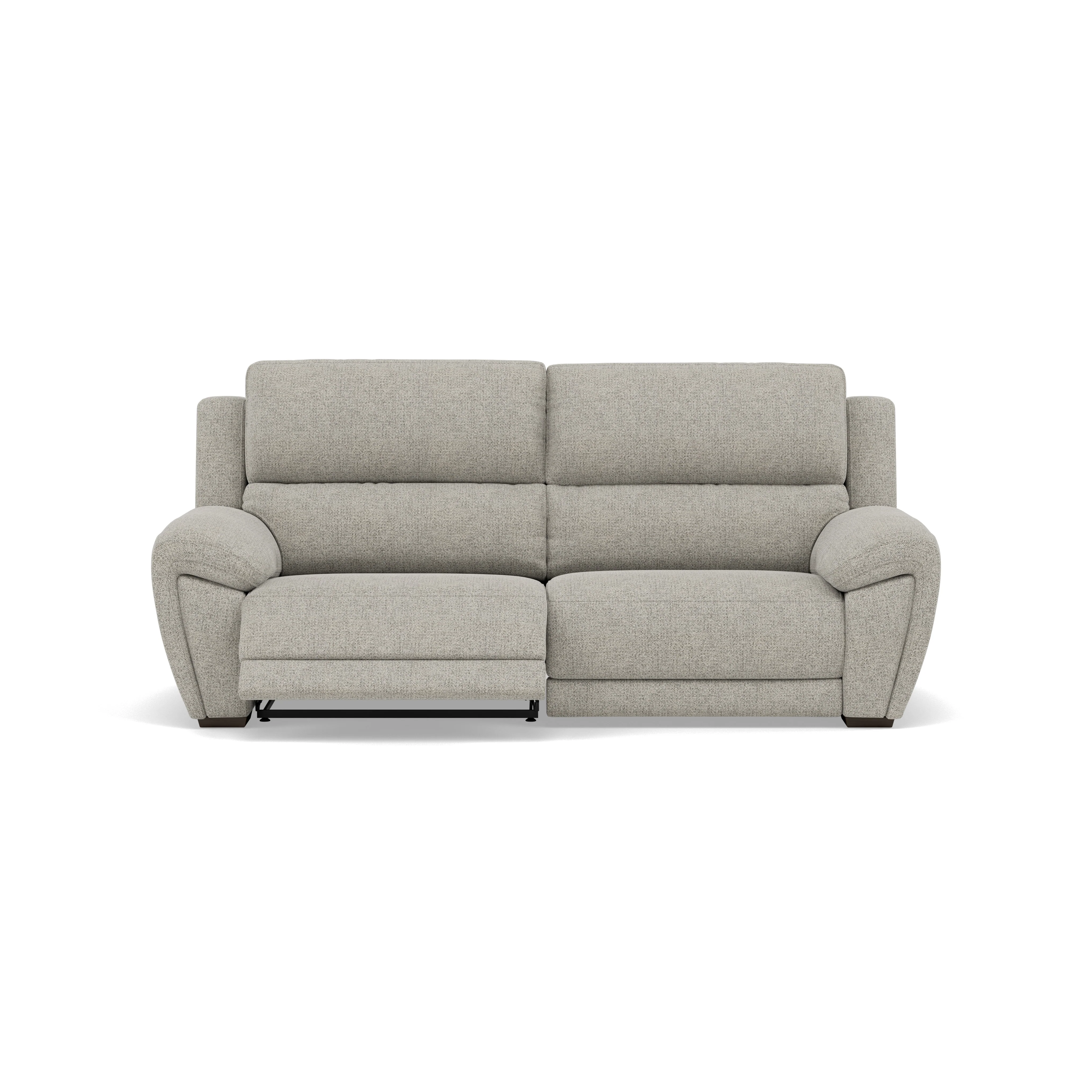 Echo 3 Seater Recliner Sofa - 2.5 Seater Sofa 2 Power Recliners Lumber Support Fabric - Power With Power Headrest Footrest Lumbar & USB - Image 3