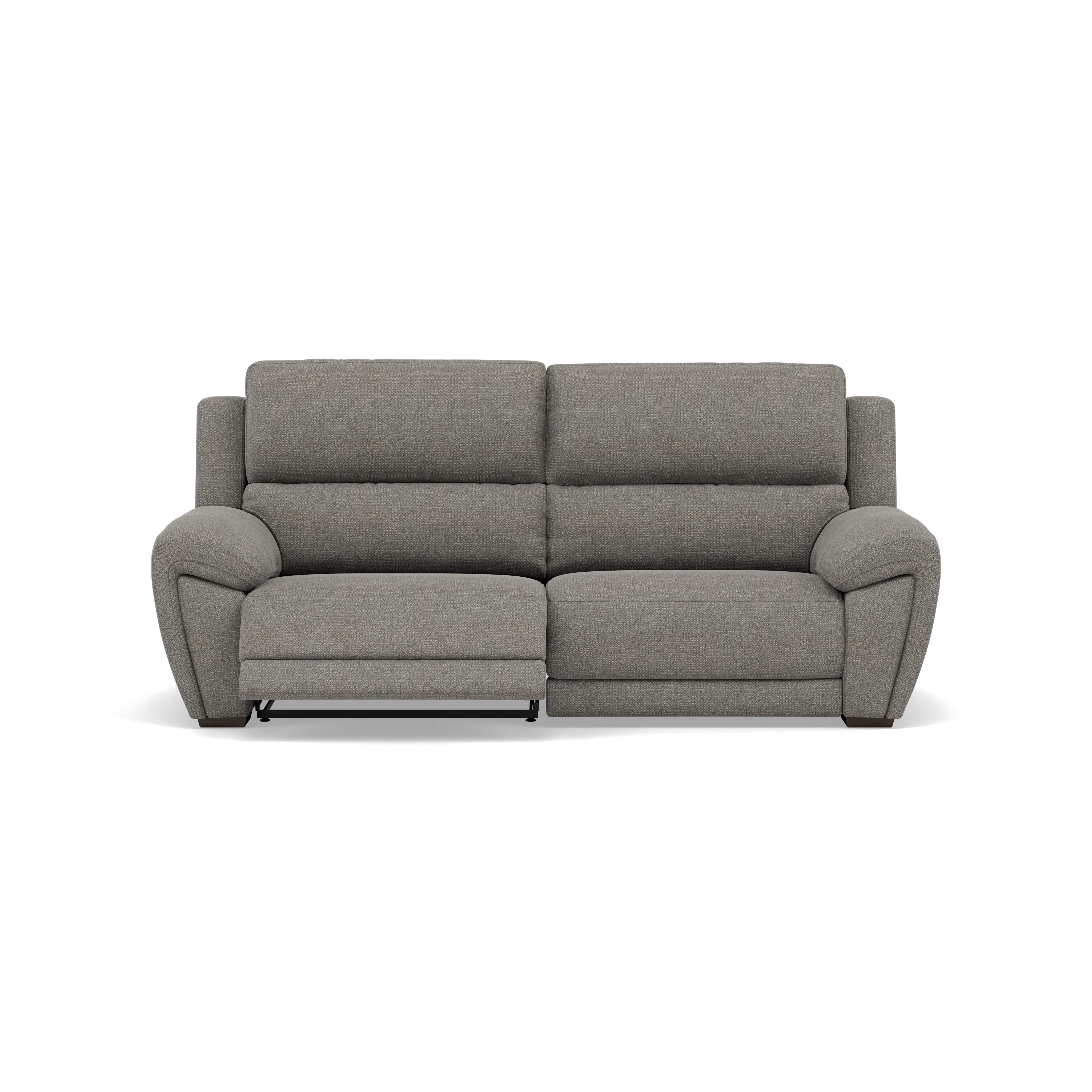 Echo 3 Seater Recliner Sofa - 2.5 Seater Sofa 2 Power Recliners Lumber Support Fabric - Power With Power Headrest Footrest Lumbar & USB - Image 5