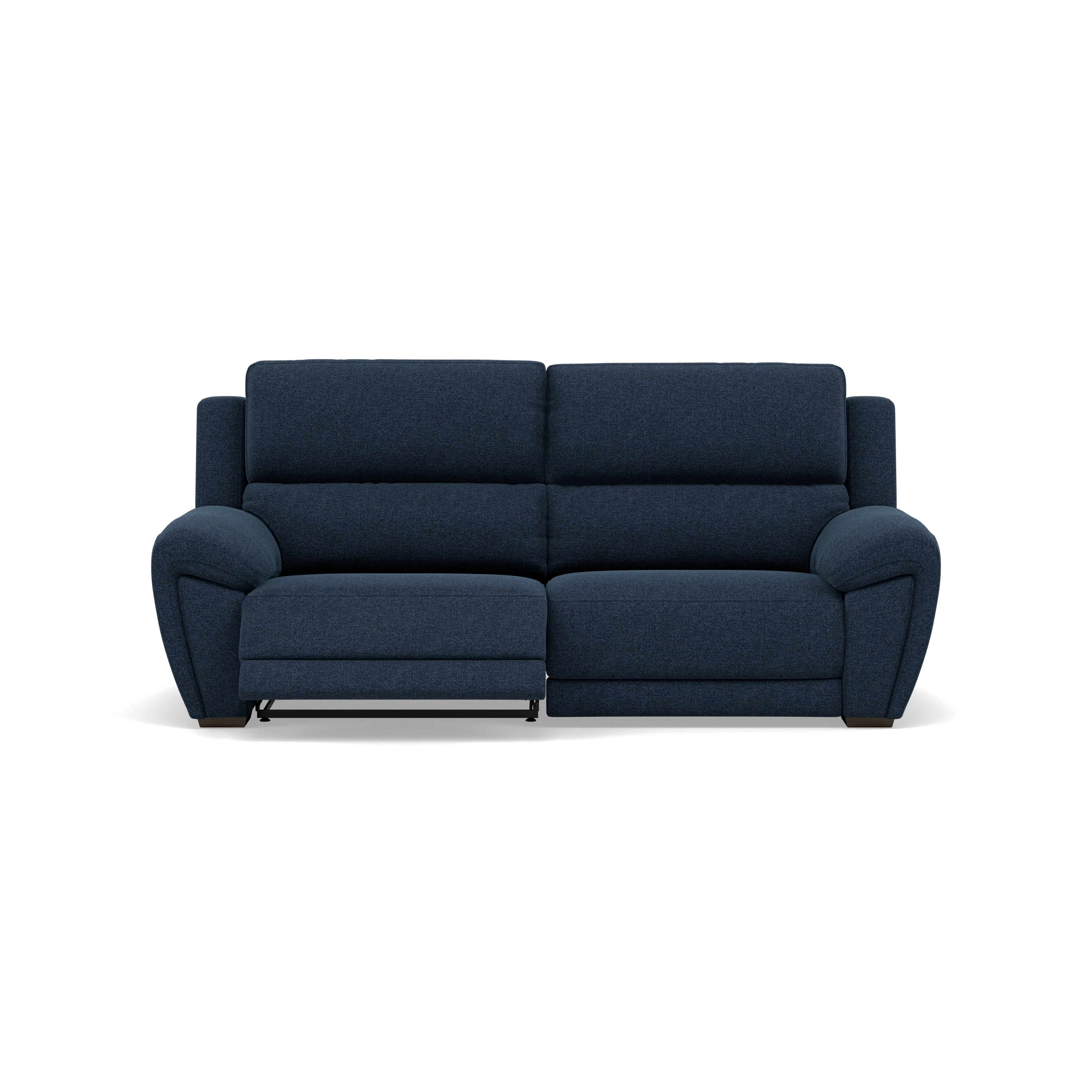 Echo 3 Seater Recliner Sofa - 2.5 Seater Sofa 2 Power Recliners Lumber Support Fabric - Power With Power Headrest Footrest Lumbar & USB - Image 7