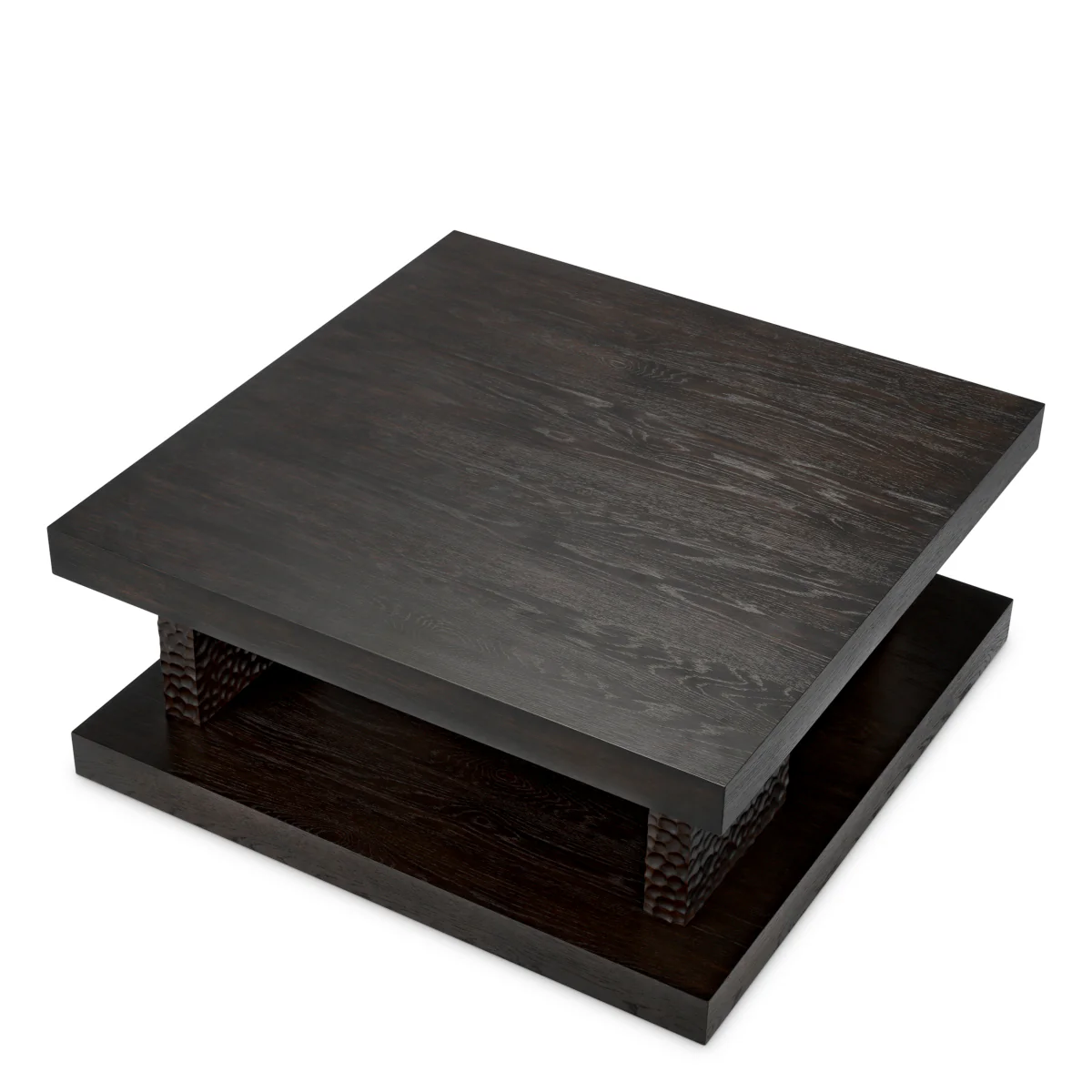 Eichholtz Bravon Coffee Table Ebony Oak Veneer - Coffee Table Ebony Oak Veneer - Image 3