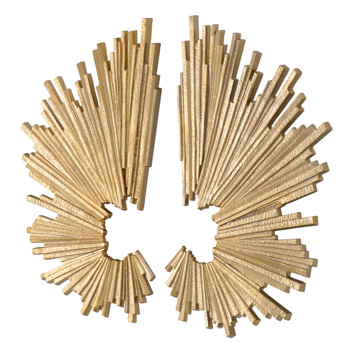 Eichholtz Bryant Wall Art Set Of 2 Gold Finish - Bryant Wall Art Gold Finish - Image 3