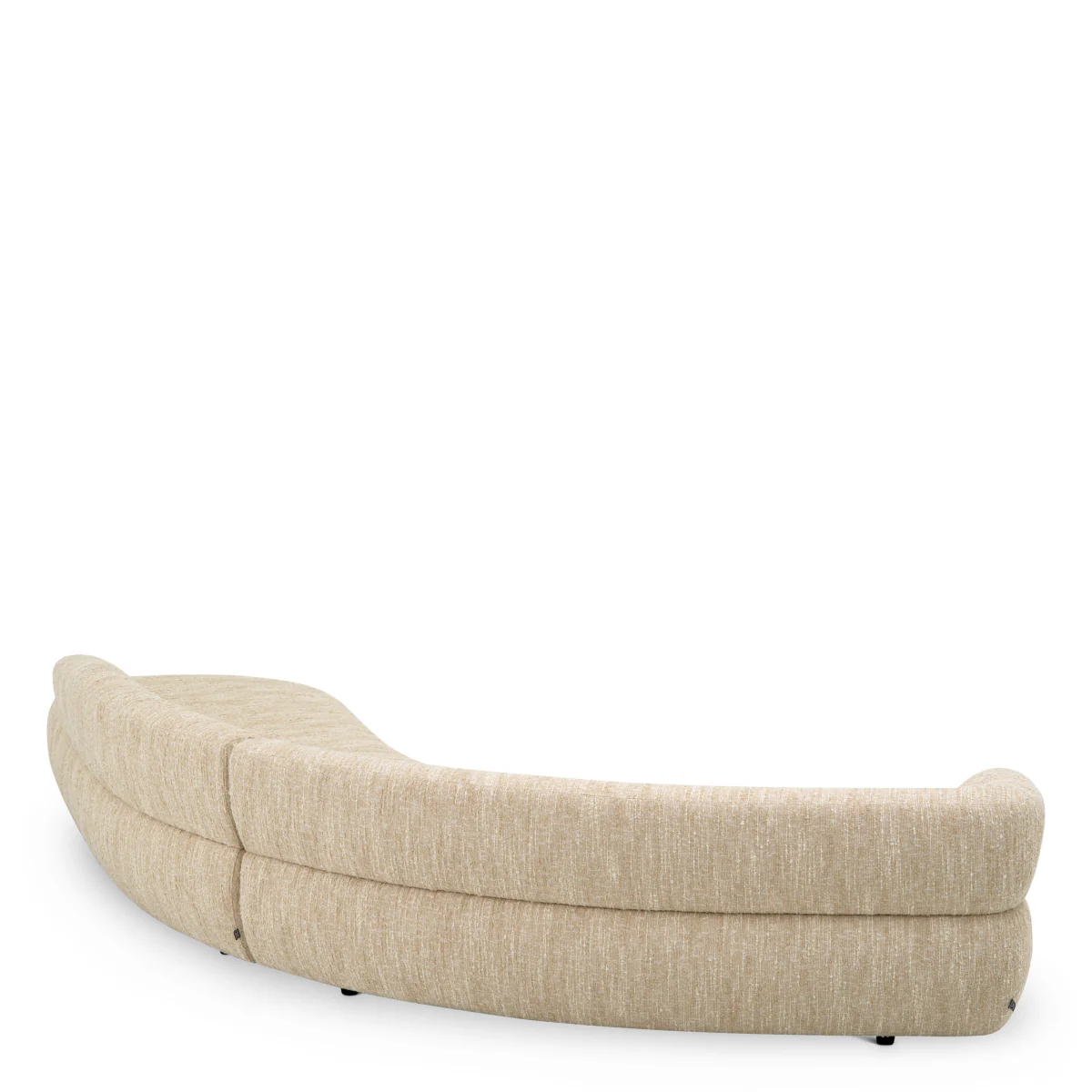 Eichholtz Cordova Curved Sofa Boucle Sonata Cream - Curved Sofa Boucle Sonata Cream - Image 5