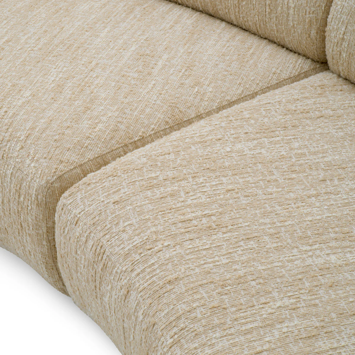 Eichholtz Cordova Curved Sofa Boucle Sonata Cream - Curved Sofa Boucle Sonata Cream - Image 7