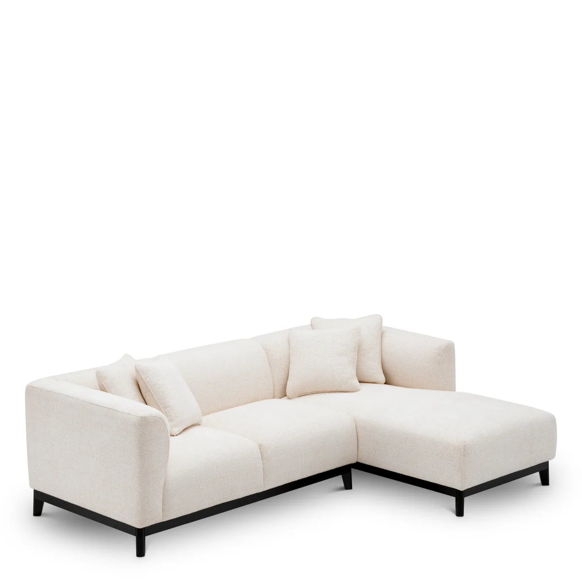 Eichholtz Corso 2 Seater Sofa Chaise Right Lyssa Off-White - 2 Seater Chaise Right Lyssa Off-White - Image 4