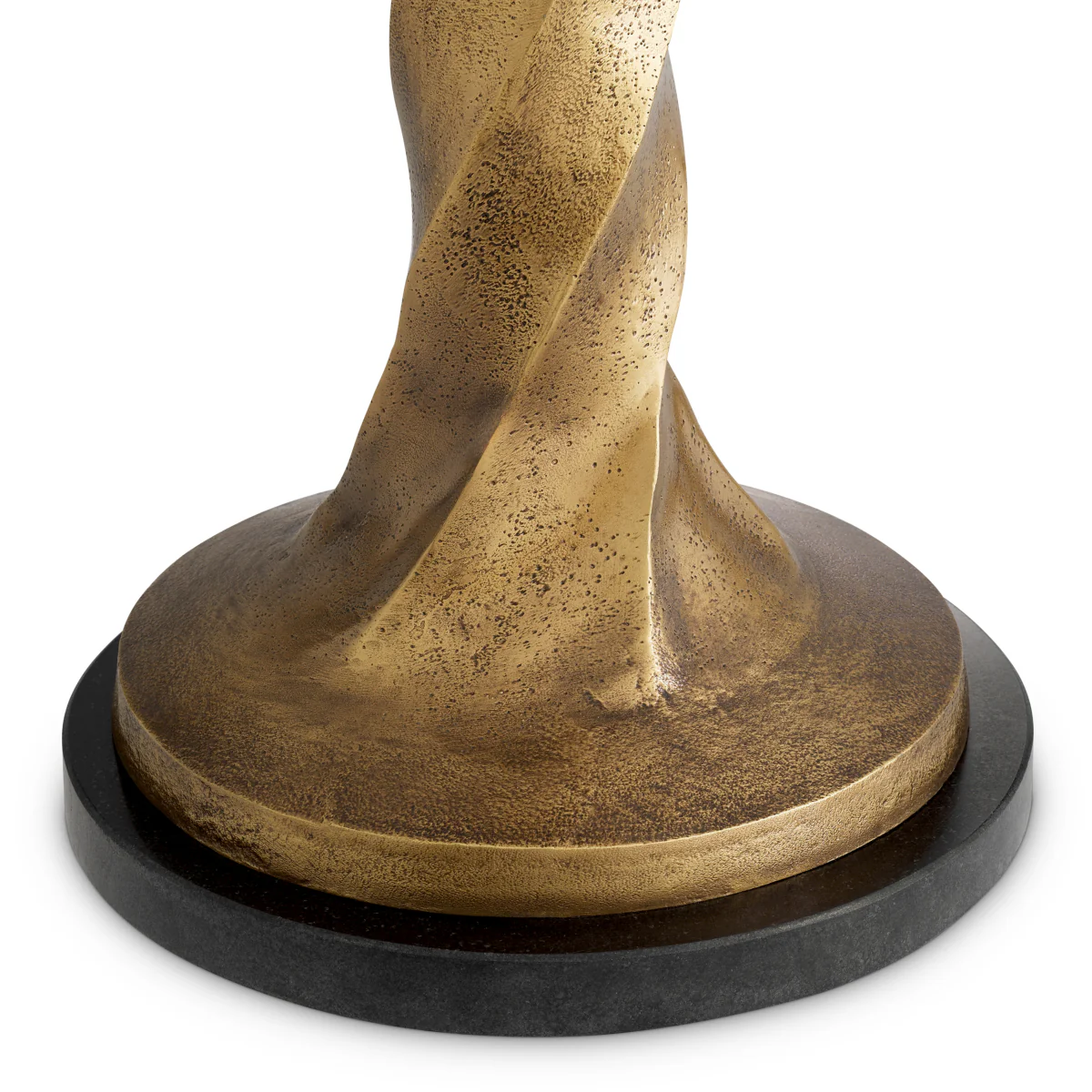 Eichholtz Costanza Table Lamp Vintgae Brass Finish Black Granite Base - Table Lamp Costanza - Image 6