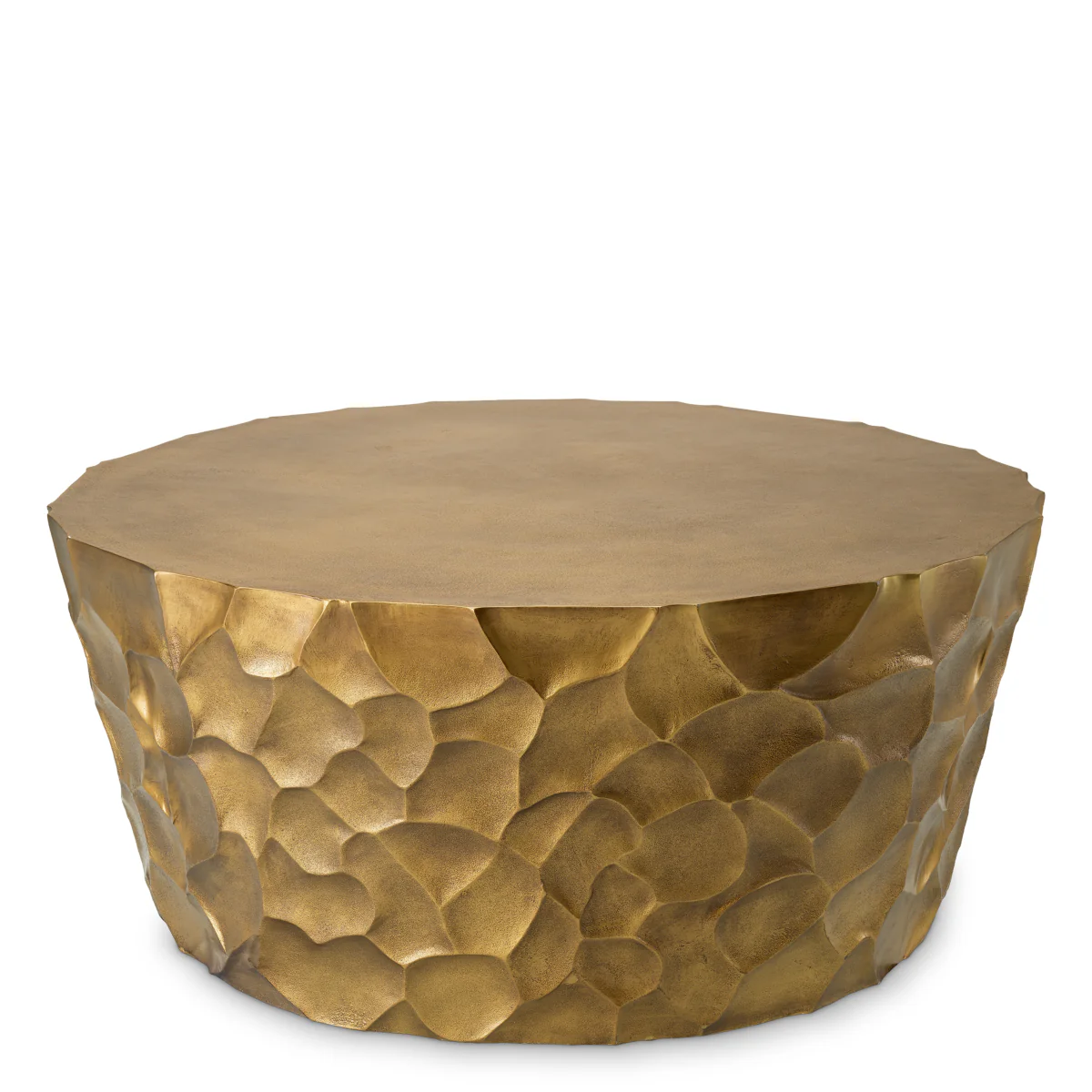 Eichholtz Fiorentino Coffee Table Vintage Brass Finish - Coffee Table Vintage Brass Finish