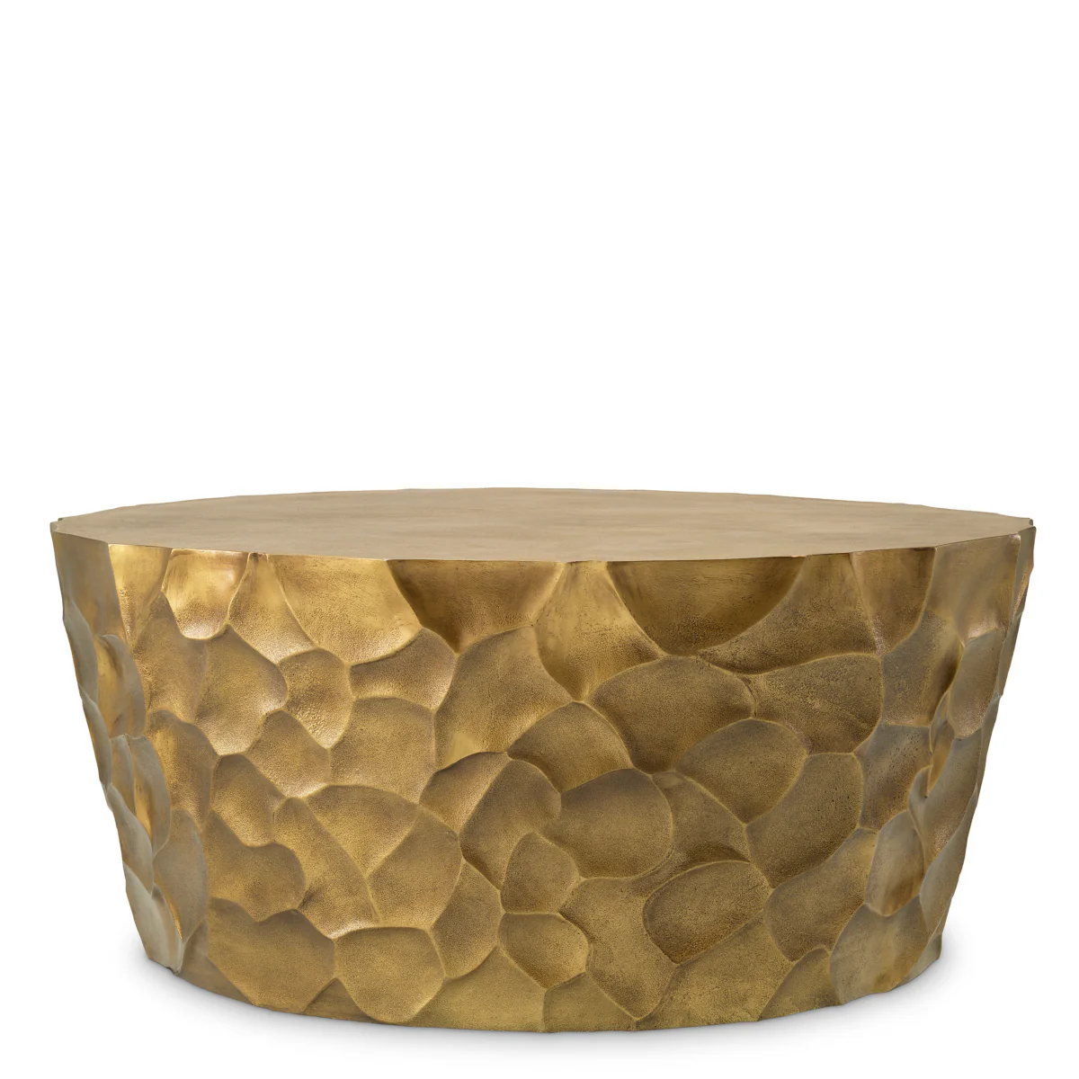 Eichholtz Fiorentino Coffee Table Vintage Brass Finish - Coffee Table Vintage Brass Finish - Image 3