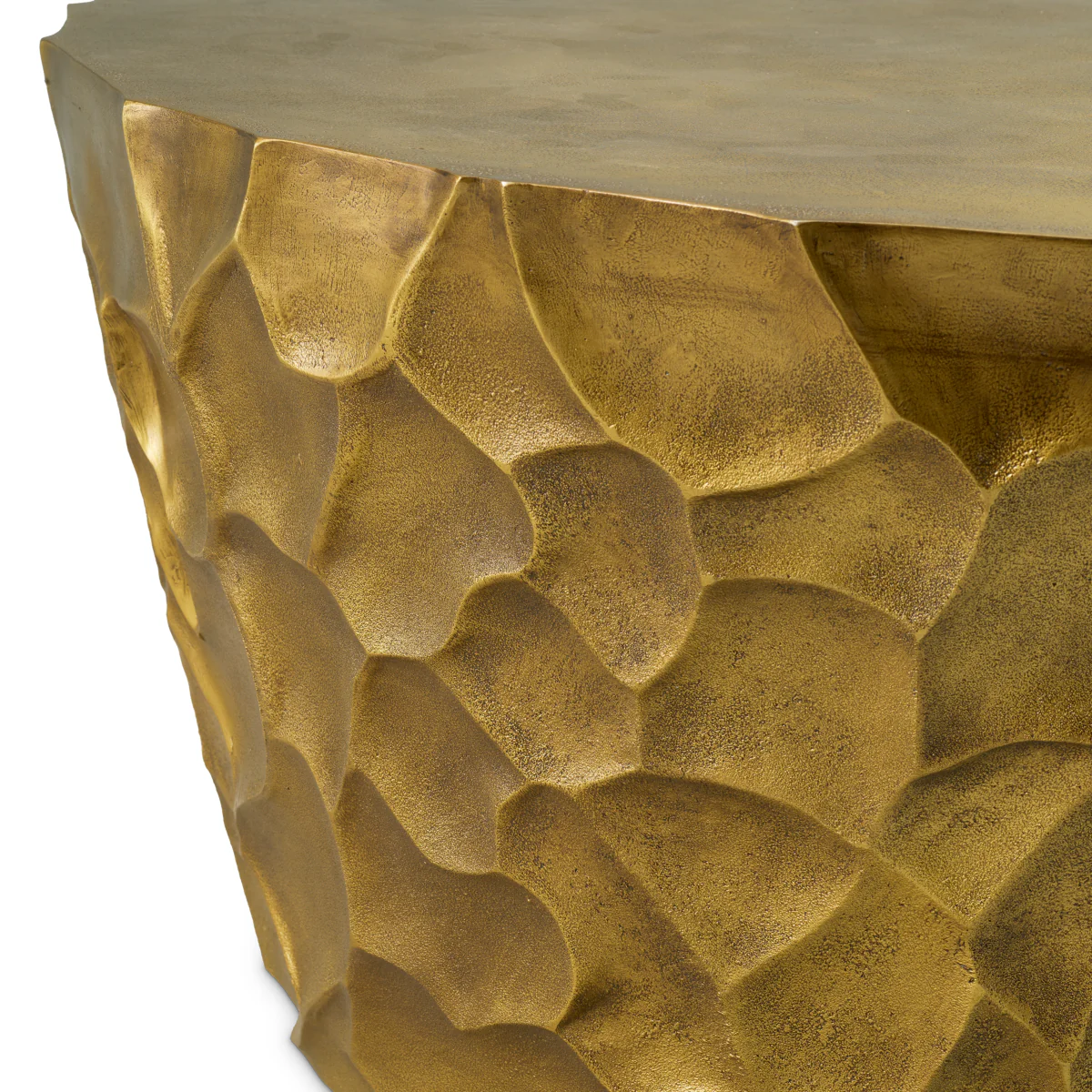 Eichholtz Fiorentino Coffee Table Vintage Brass Finish - Coffee Table Vintage Brass Finish - Image 5