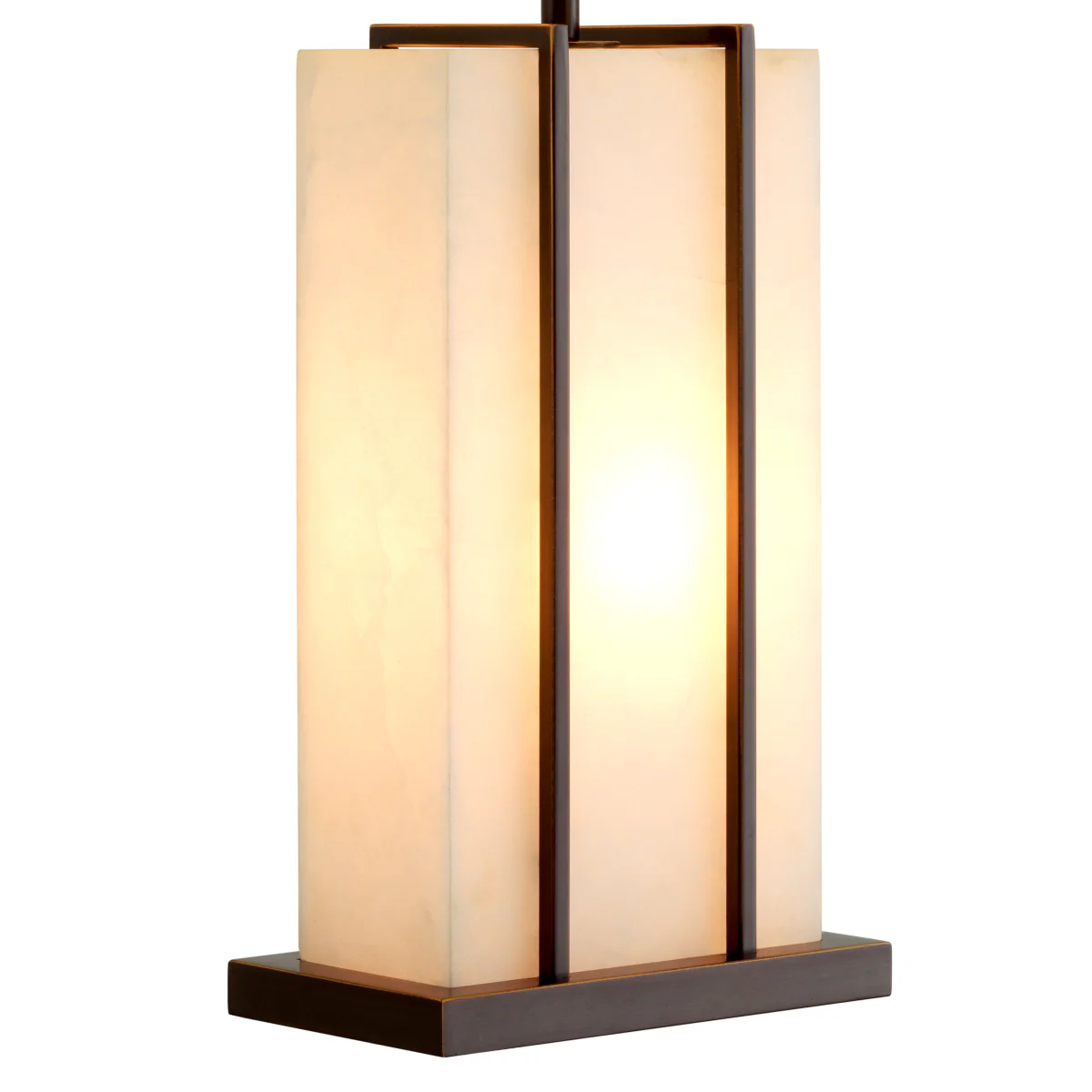 Eichholtz Graham Table Lamp Bronze Highlight Finish Alabaster - Table Lamp Graham - Image 5