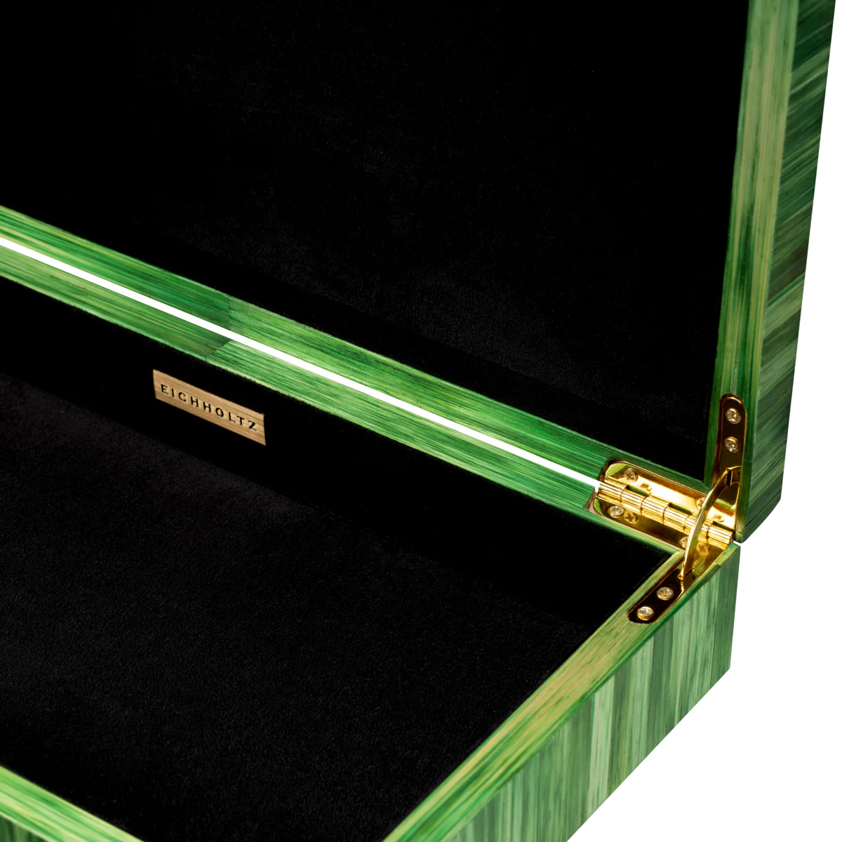 Eichholtz Harvard Box Straw Marquetry Green - Harvard Box Straw Marquetry Green - Image 5
