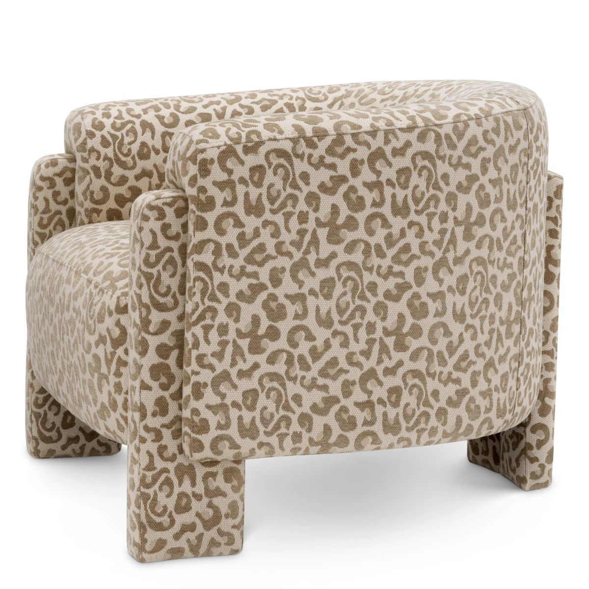 Eichholtz Hazelwood Accent Chair Harley Leopard - Accent Chair Harley Leopard - Image 4