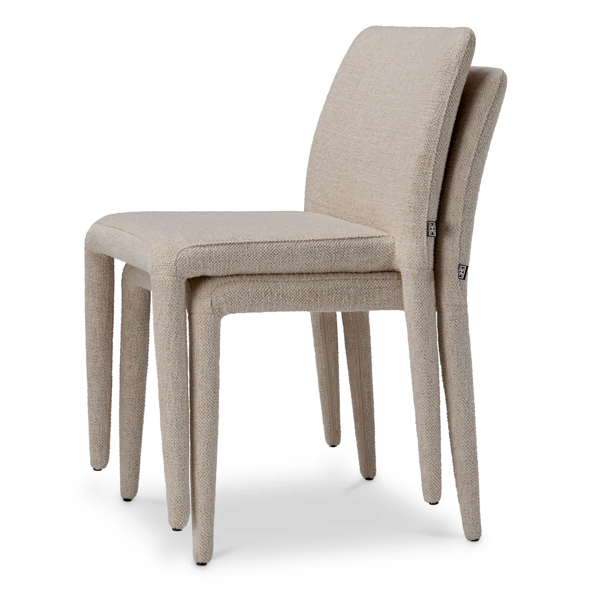 Eichholtz Melchior Leiza Dining Chair Renato Off-White Set Of 2 - Leiza Dining Chair Renato off-white Set of 2 - Image 3