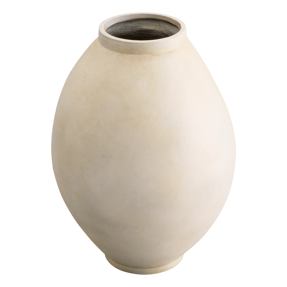 Eichholtz Moon Jar Vase Short Neck Sand Finish - Moon Jar Vase L Sand Finish - Image 3