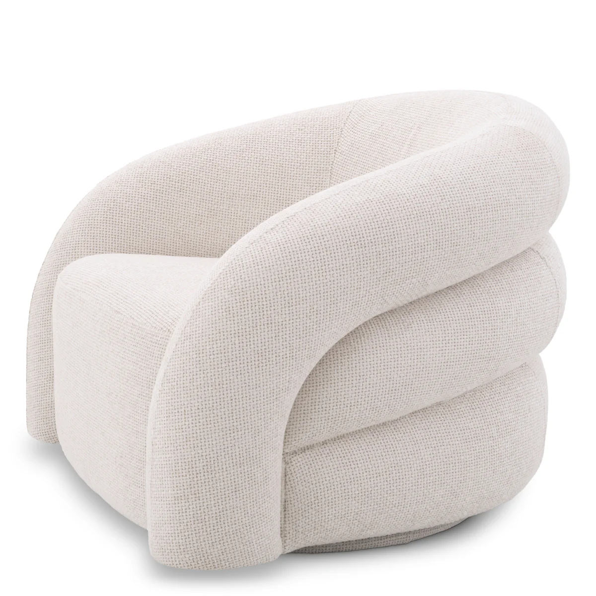 Eichholtz Novelle Swivel Chair Lyssa Off-White - Swivel Chair Lyssa Off-White - Image 4