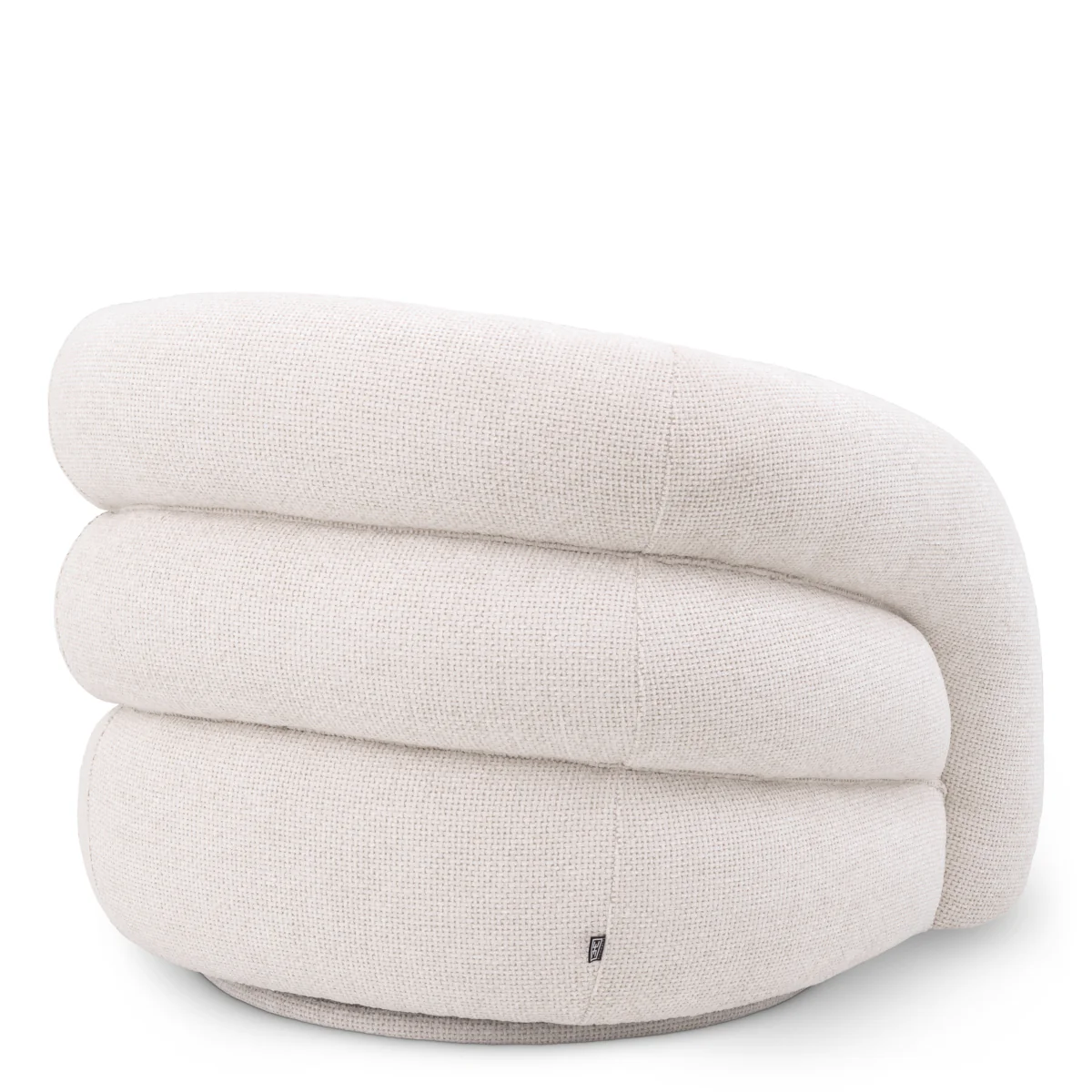 Eichholtz Novelle Swivel Chair Lyssa Off-White - Swivel Chair Lyssa Off-White - Image 5