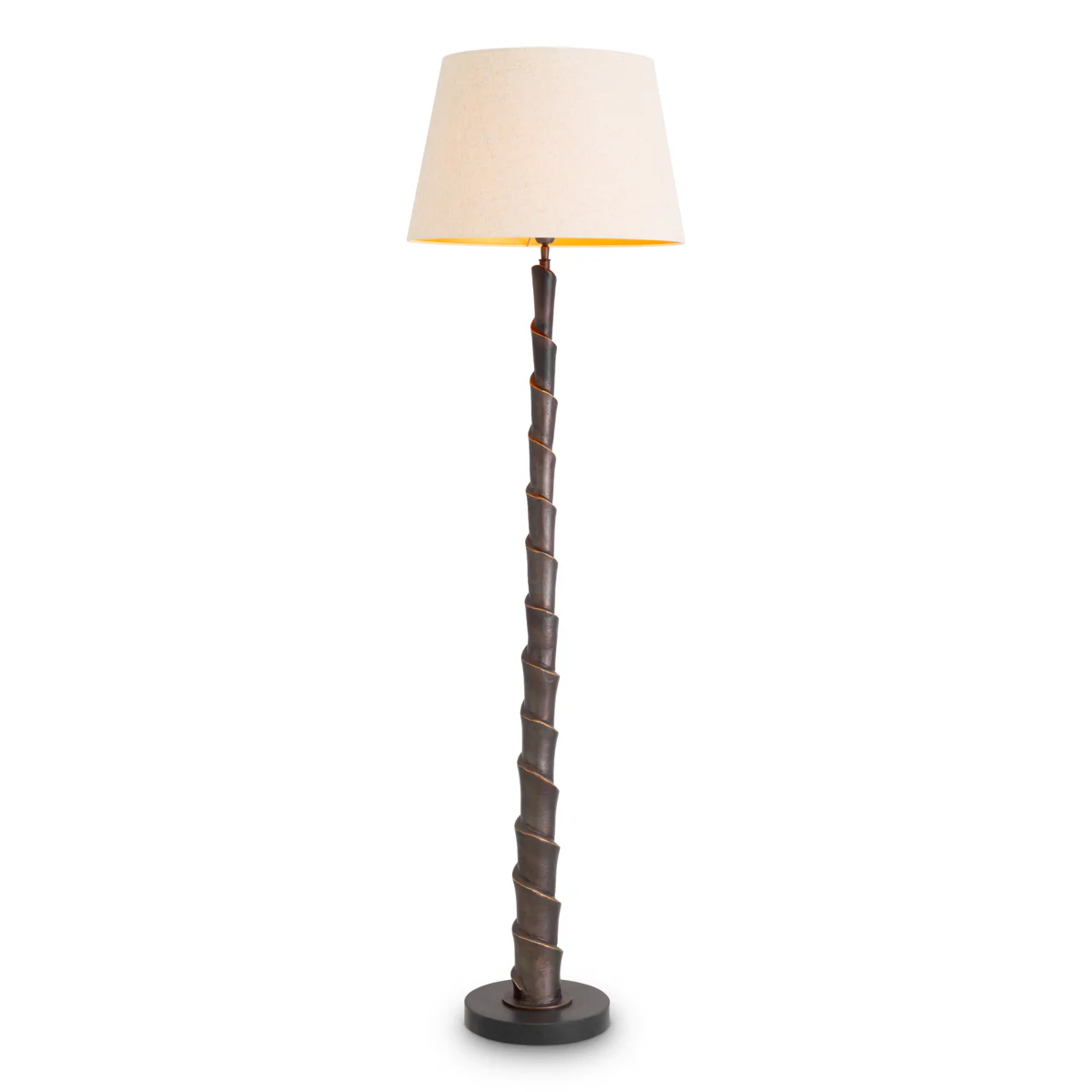 Eichholtz Riverbank Floor Lamp Bronze Highlight Finish - Floor Lamp Riverbank