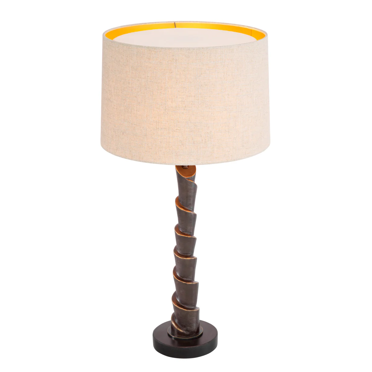 Eichholtz Riverbank Table Lamp Bronze Highlight Finish - Table Lamp Riverbank - Image 3