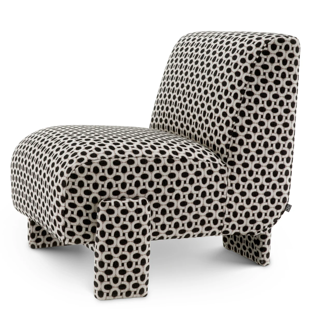 Eichholtz Rockdale Accent Chair Sunbeam Black - Accent Chair Sunbeam Black - Image 5