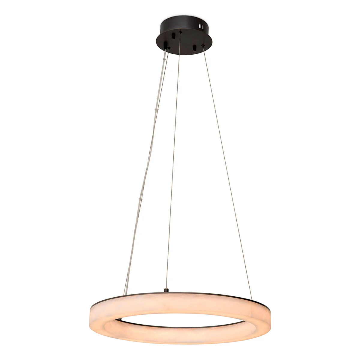 Eichholtz Sankt Gallen S Chandelier Alabaster Bronze Highlight Finish - Chandelier Sankt Gallen S