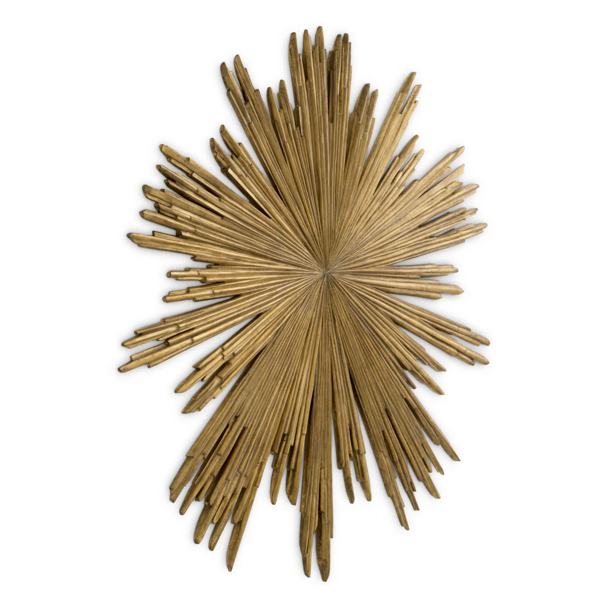Eichholtz Sunburst Wall Art Antiqued Gold Leaf - Sunburst Wall Art Antiqued Gold Leaf - Image 3