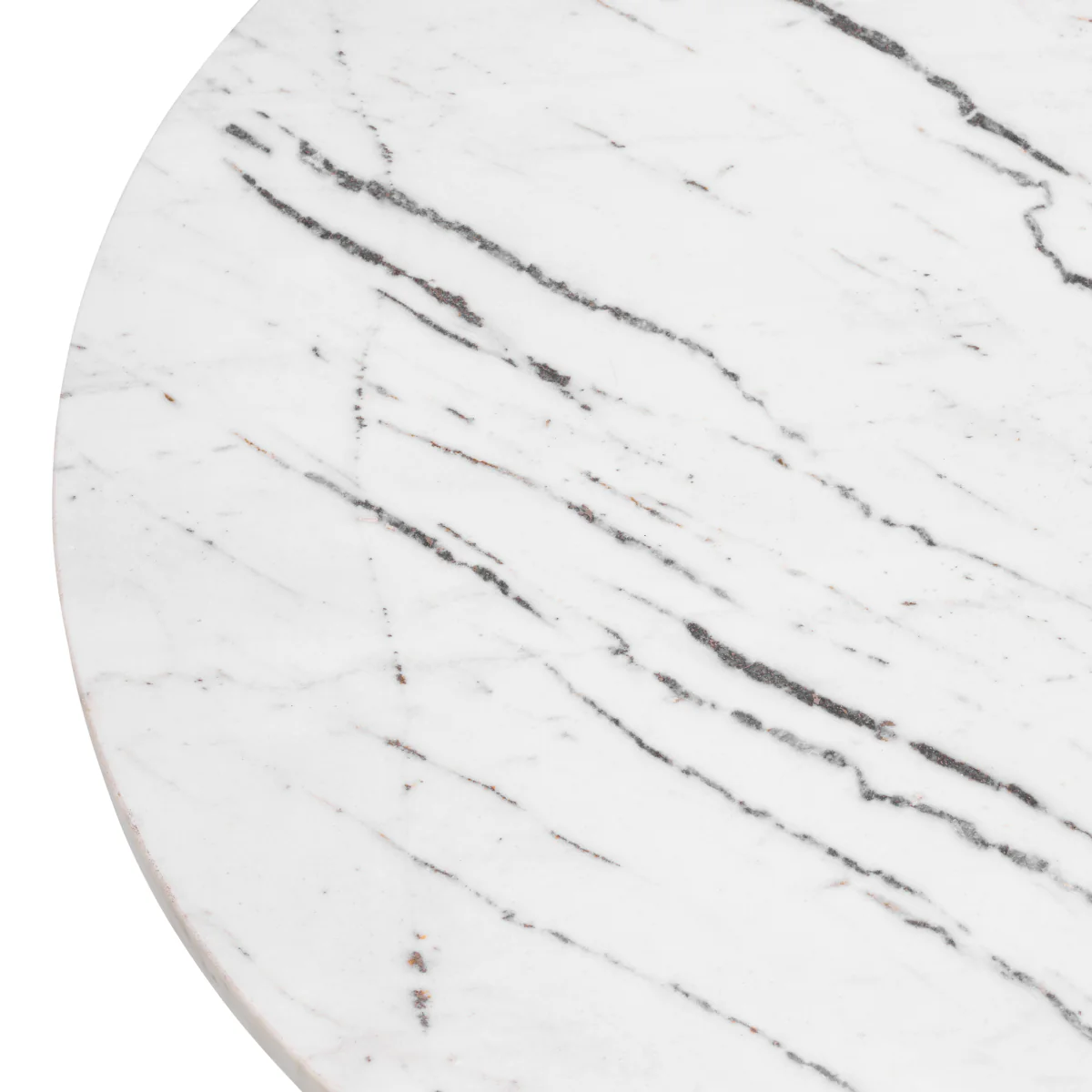 Eichholtz Terry Side Table White Marble - Side Table White Marble - Image 4