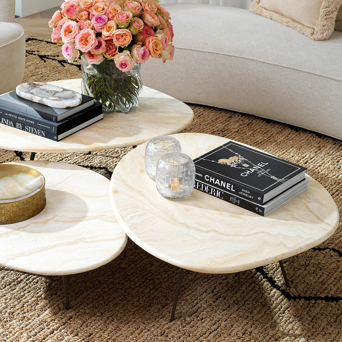 Eichholtz Thornfield Natural Hand Woven Rug 300 x 400 cm - Thornfield Rug 300x400cm Natural Hand Woven - Image 2