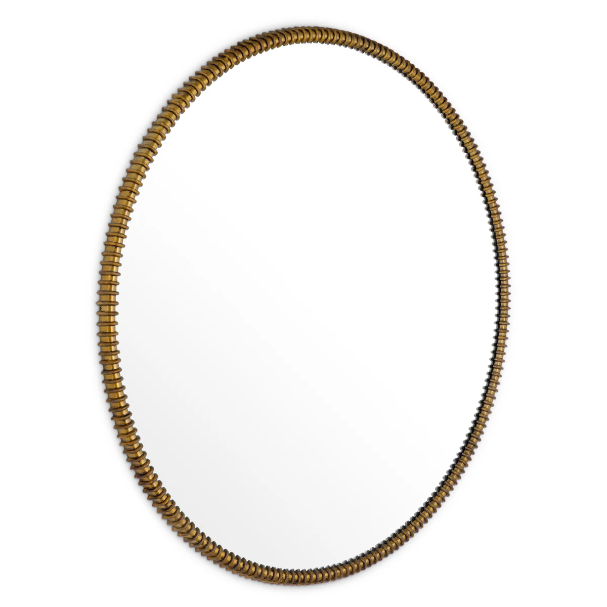 Eichholtz Vezzola Mirror Brushed Brass Finish - Vezzola Mirror Brushed Brass Finish - Image 3