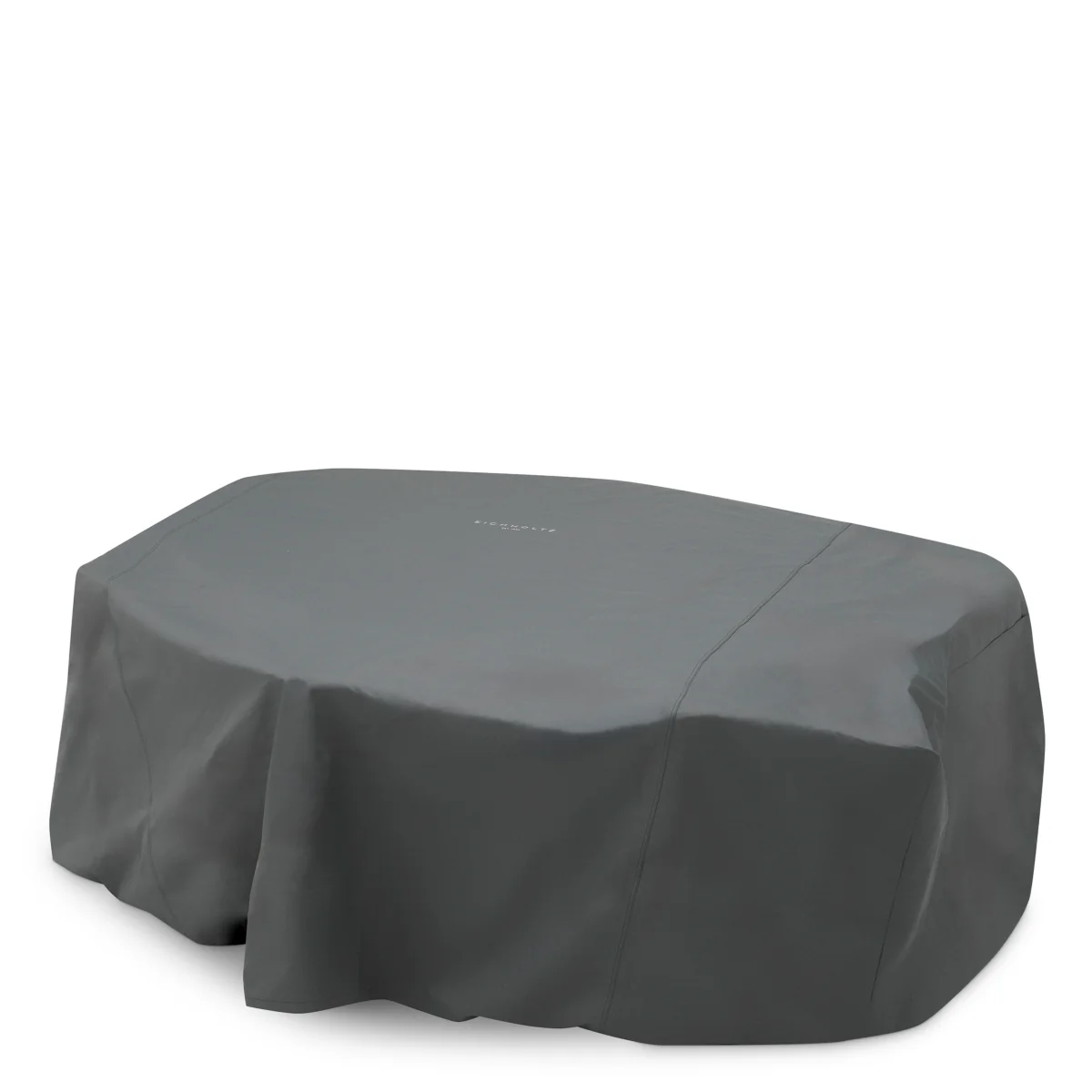 Eichholtz Volterra Oval Dining Table Bronze Finish  Grey Ceramic Top - Oval Dining Table Bronze Finish  Grey Ceramic Top - Image 8