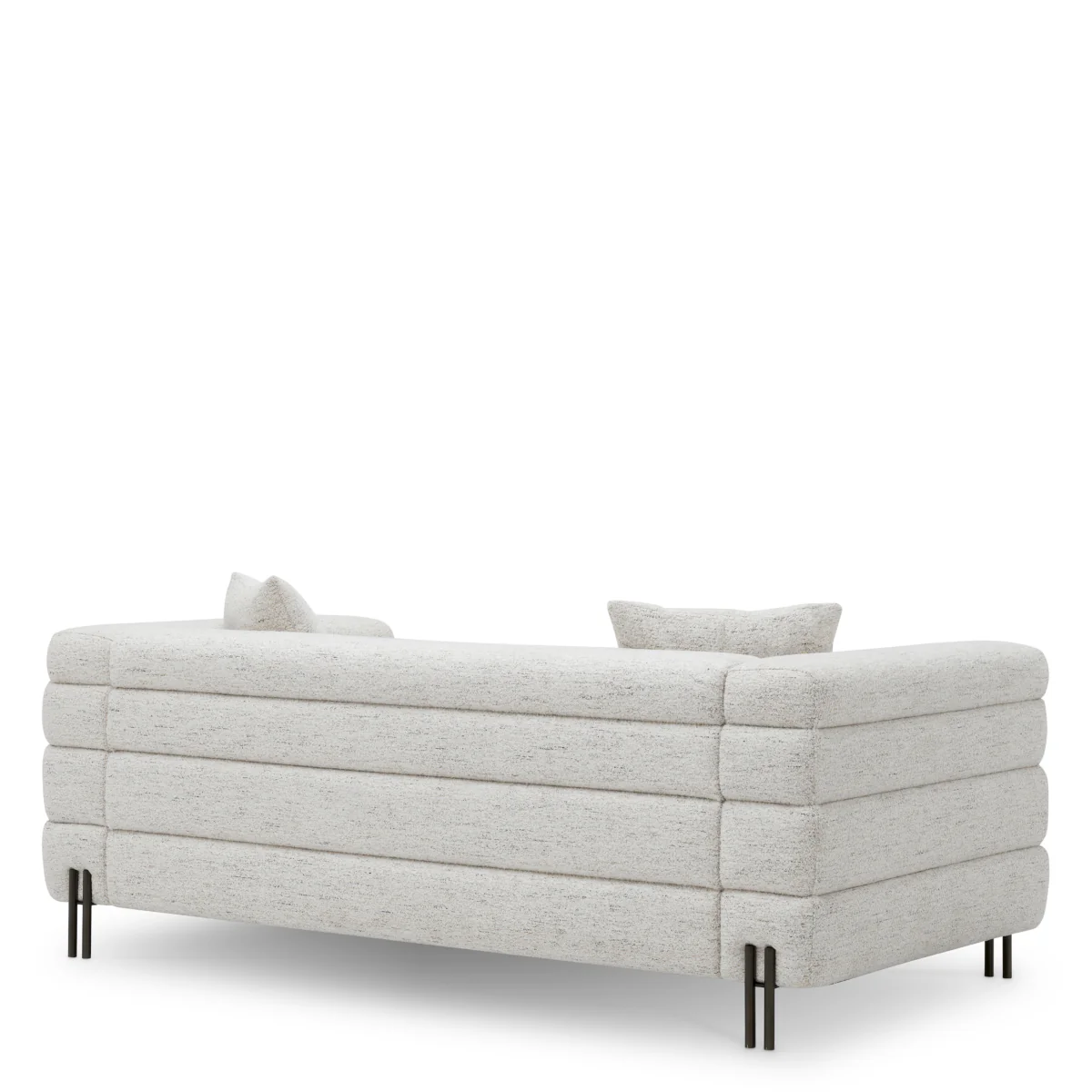 Eichholtz York 2 Seater Sofa Seashell Off-White With Bronze Legs - 2 Seater Sofa Seashell Off-White - Image 4