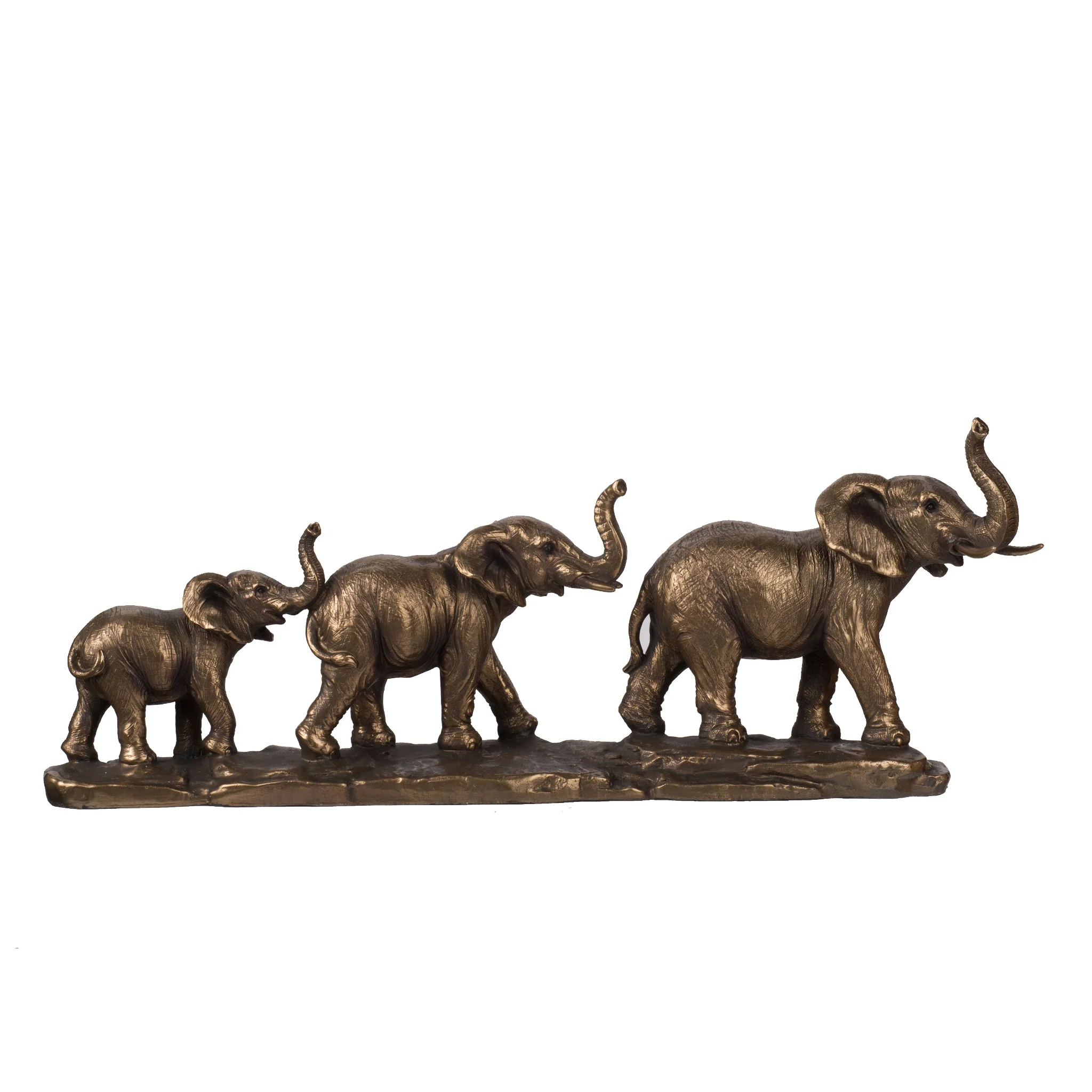Elephant Trio Ornament - Elephant Trio 45CM