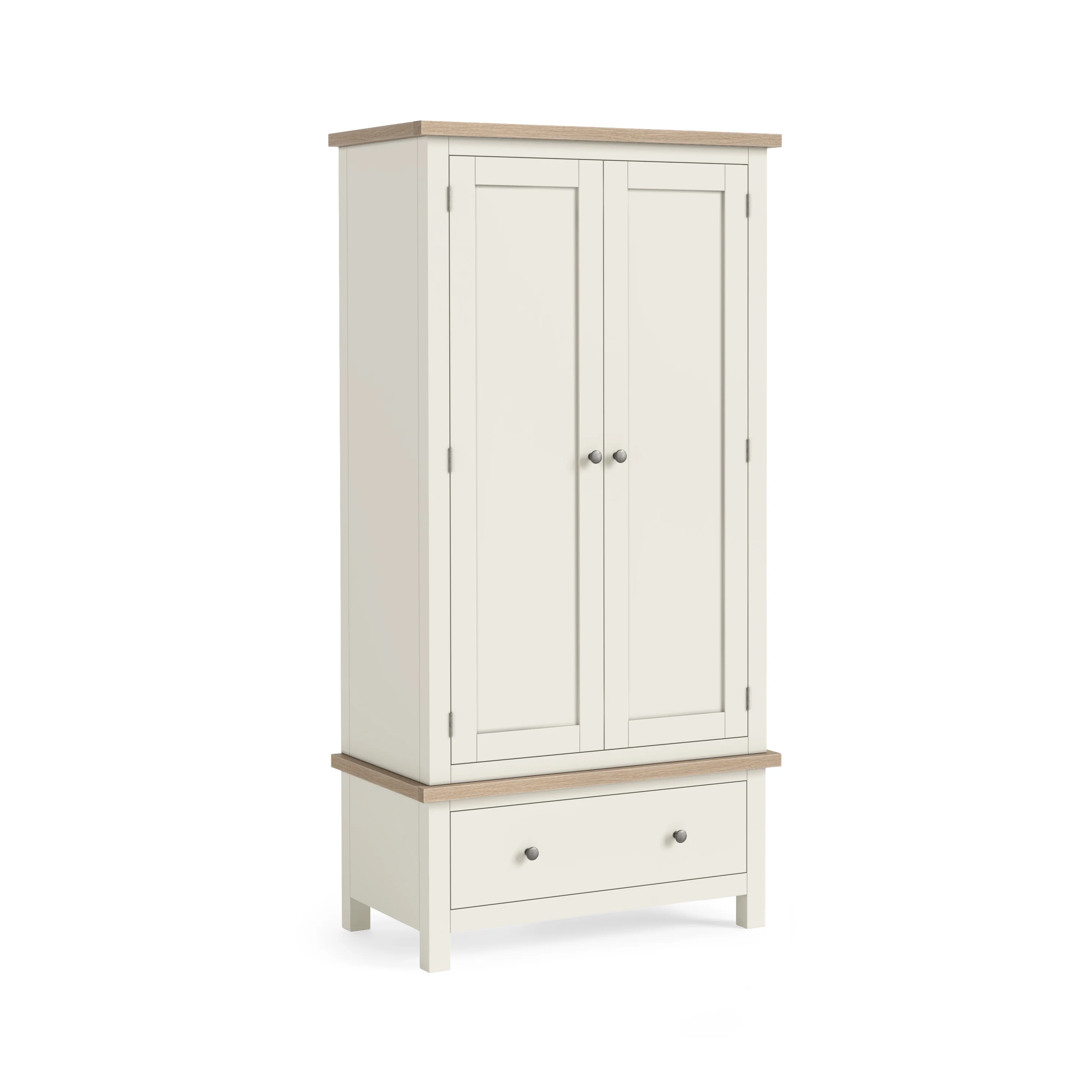 Elmstead White Gents Wardrobe - Gents Wardrobe Coconut White