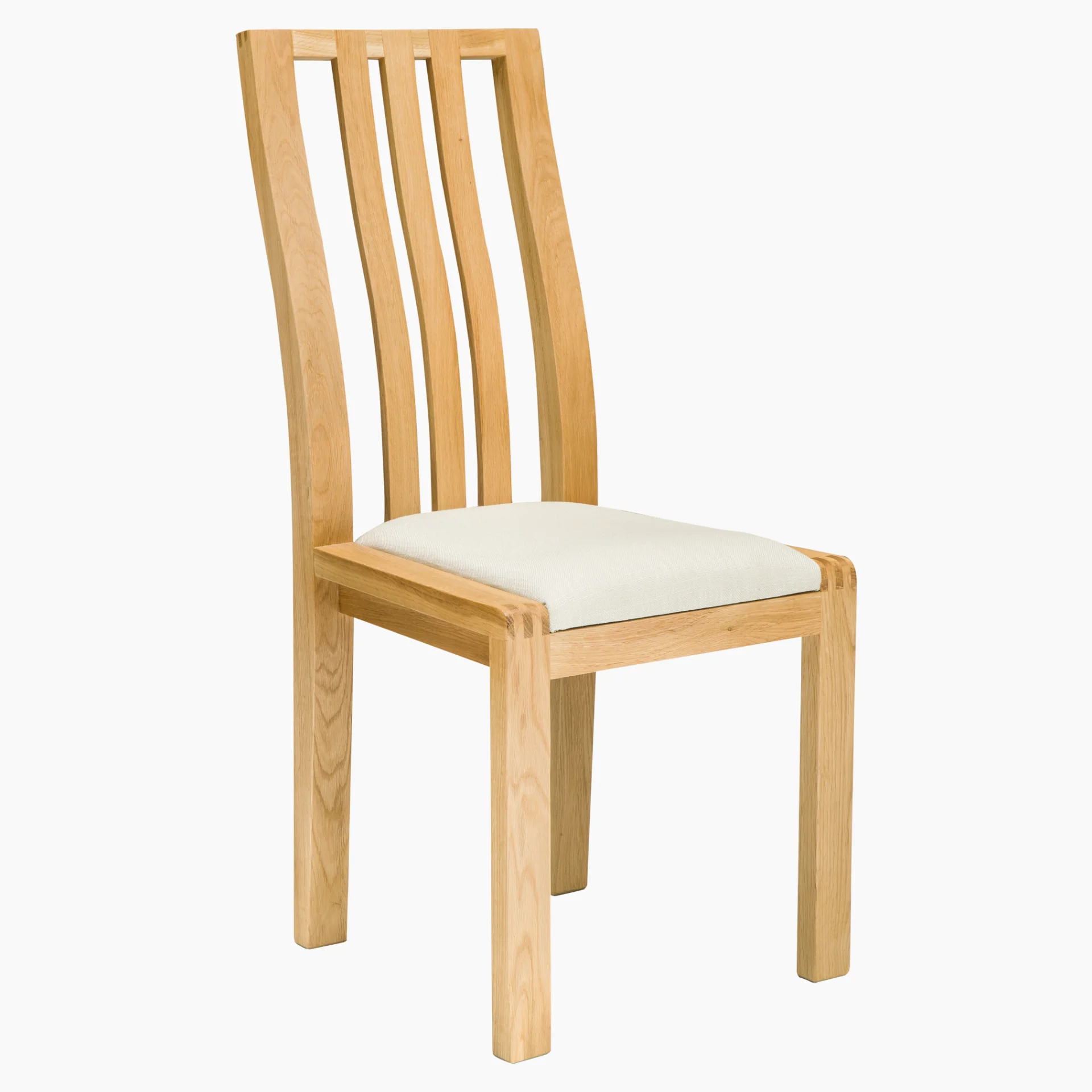 Ercol Bosco Dining Chair - Dining Chair - Cream Clear Matt - Image 3