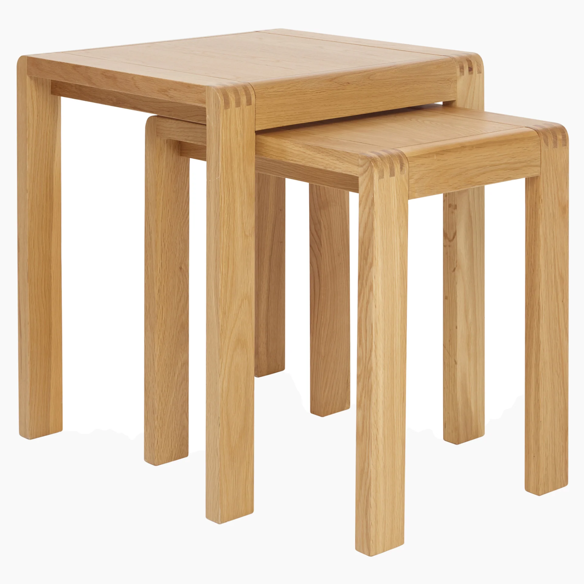 Ercol Bosco Nest of Tables - Nest of Tables Clear Matt - Image 3