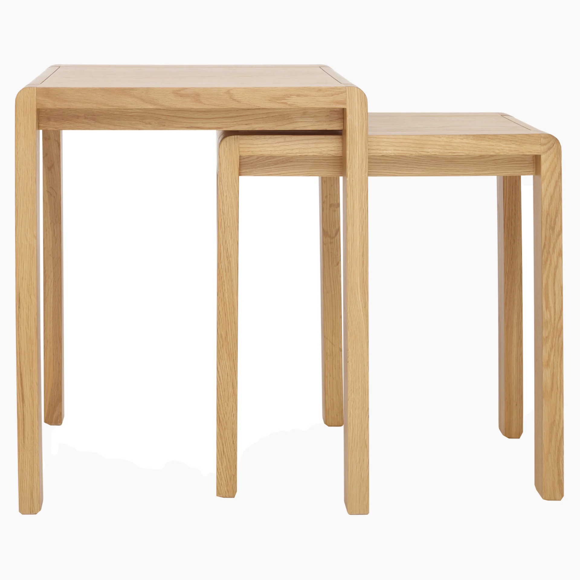 Ercol Bosco Nest of Tables - Nest of Tables Clear Matt - Image 4