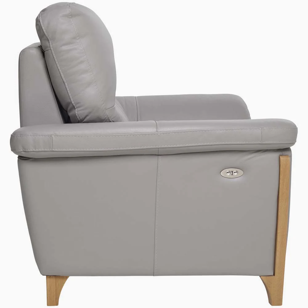 Ercol Enna 4 Seater Recliner Sofa - Large Recliner Sofa Leather - Image 3