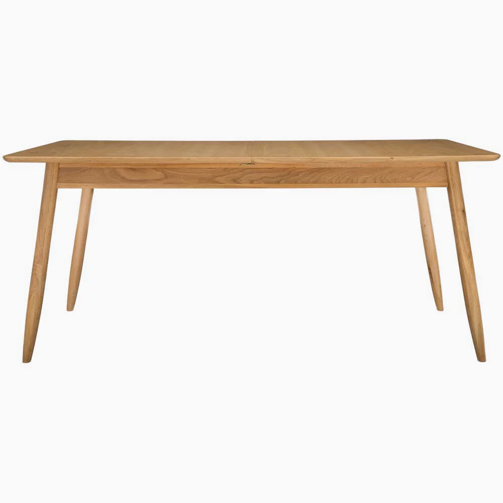 Ercol Teramo Extending Dining Table - Medium Ext Dining Table Clear Matt - Regular