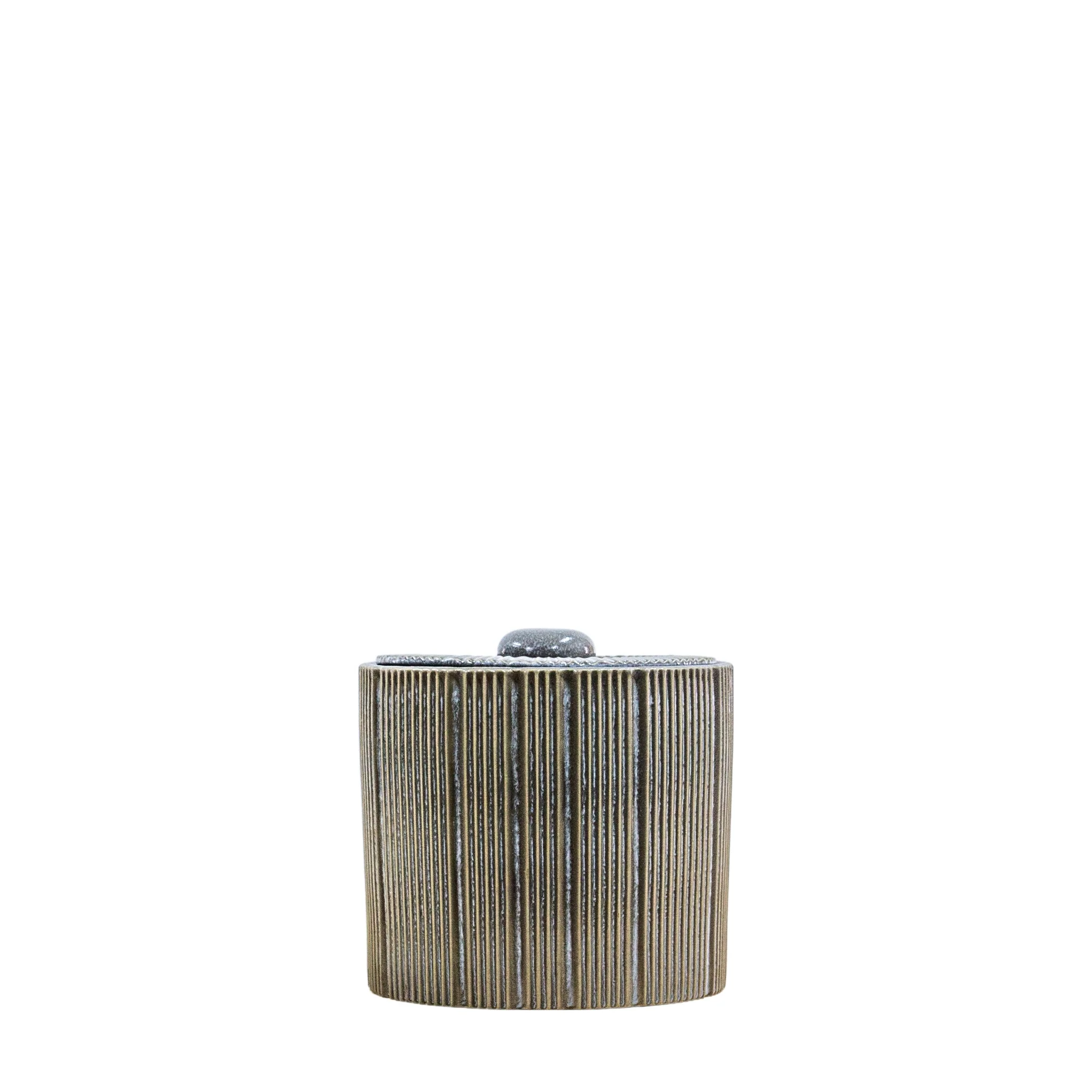 Estrid Grey Jar Large - Estrid Jar Large Grey - Image 2