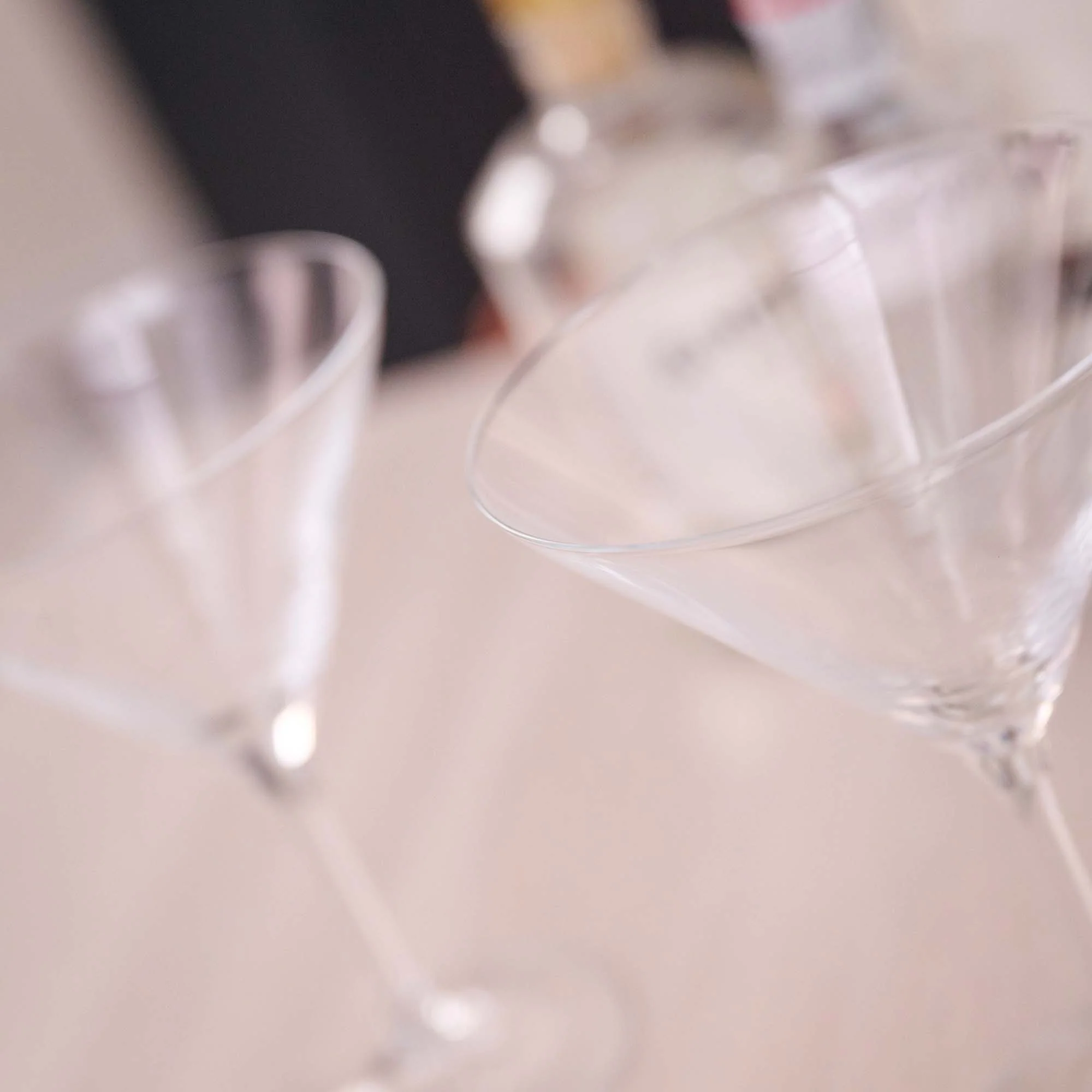 Eternity Crystal Set of 2 Martini Glasses - DISC Eternity Crystal - Martini glass S/2 - Image 4