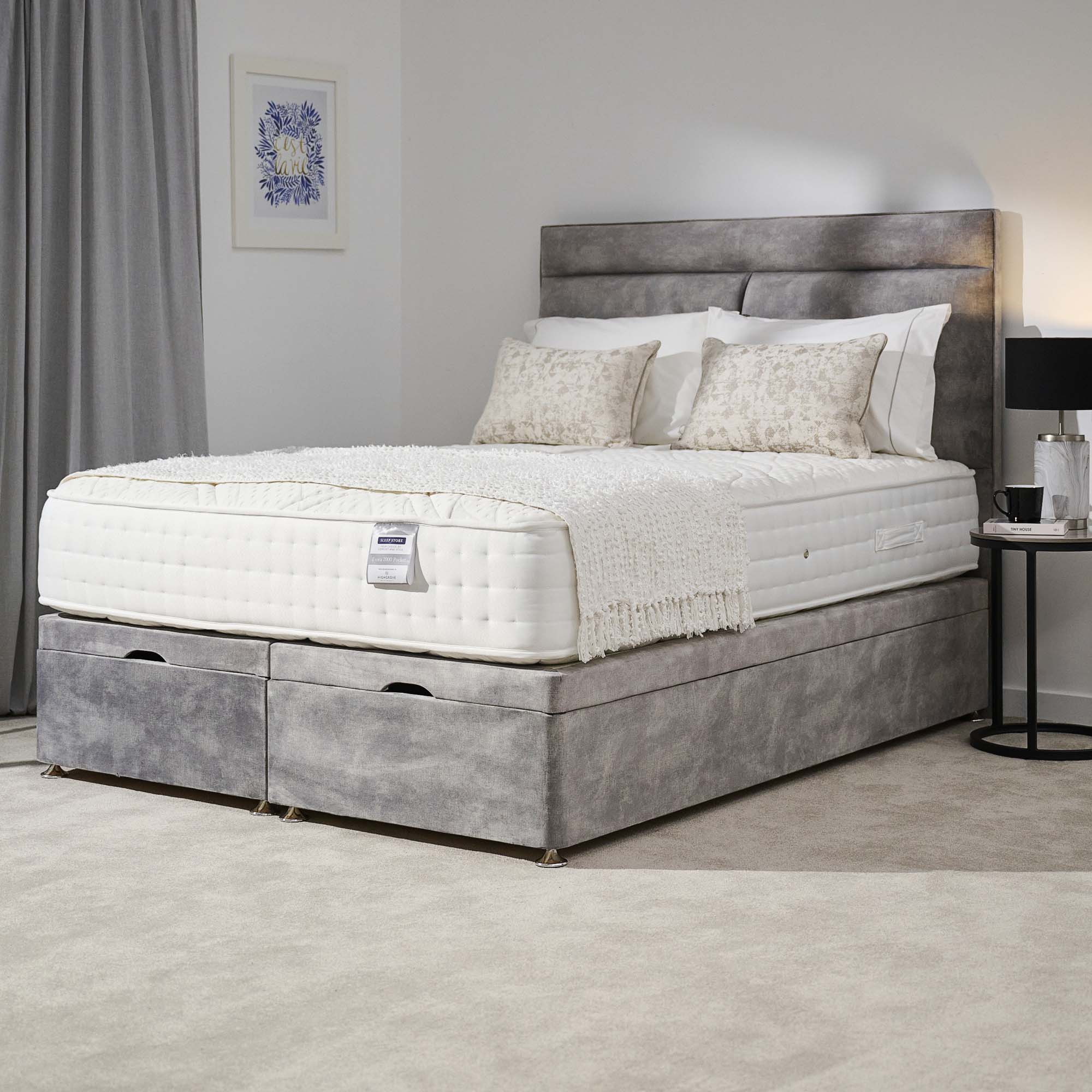 Highgrove Evora 2000 Mattress - Mattress 90 x 190cm - Single - Image 2