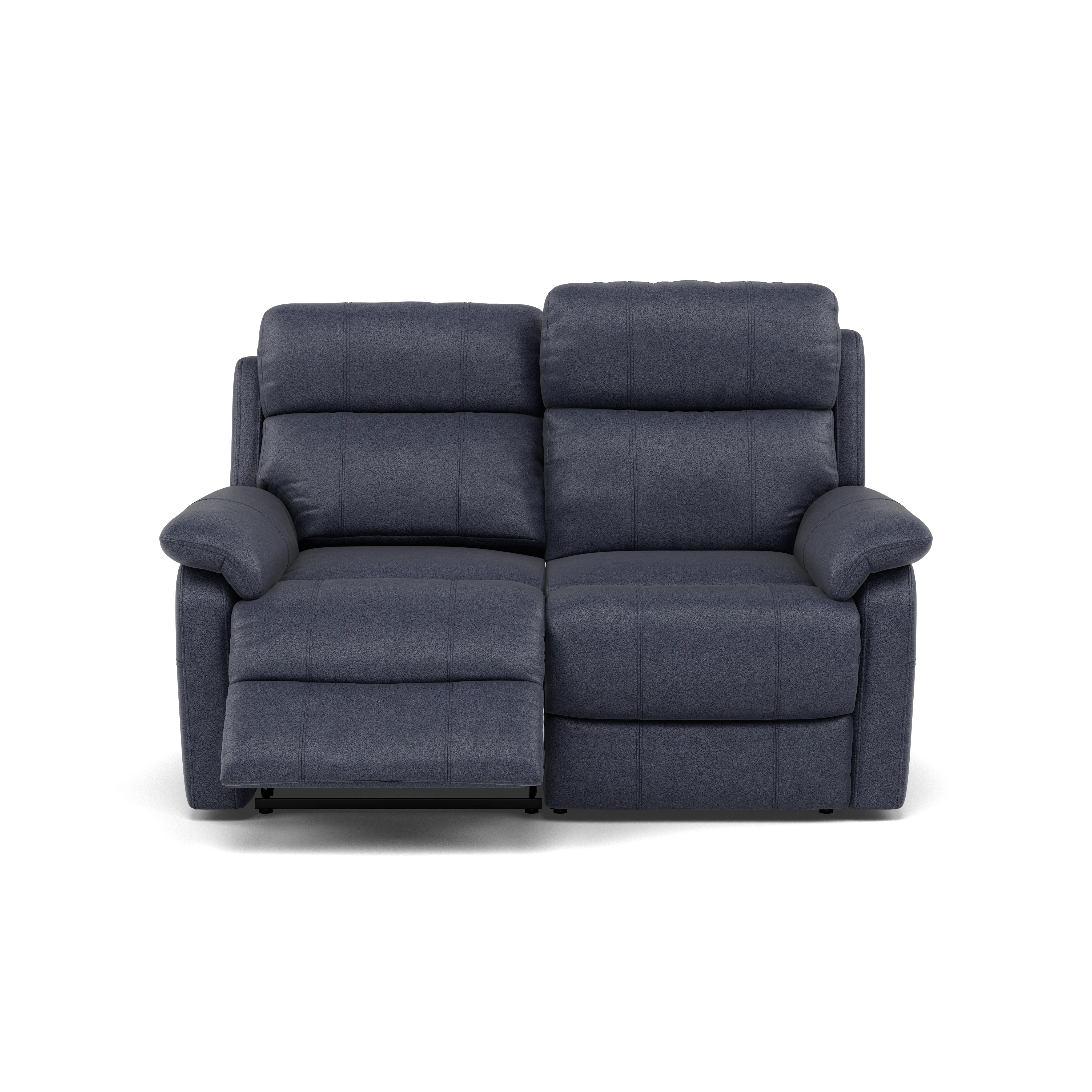 Fara 2 Seater Recliner Sofa - 2 Seater with 2 Power Recliners Fabric - Power Recliner with USB - Image 9