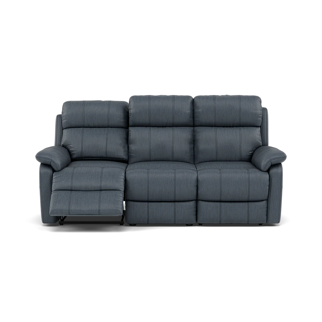 Fara 3 Seater Recliner Sofa - 3 Seater with 2 Power Recliners Cat 25S - Power Recliner with USB - Image 14