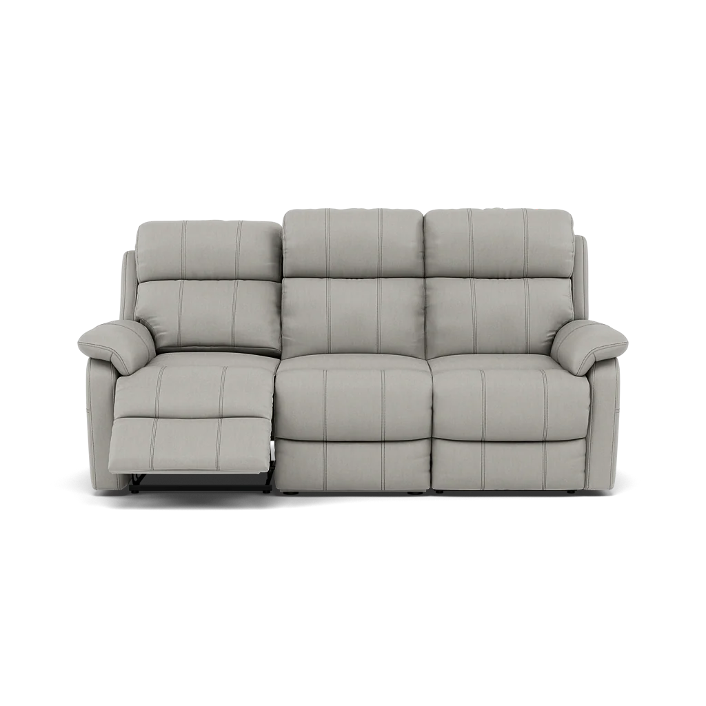 Fara 3 Seater Recliner Sofa - 3 Seater with 2 Power Recliners Cat 25S - Power Recliner with USB - Image 6
