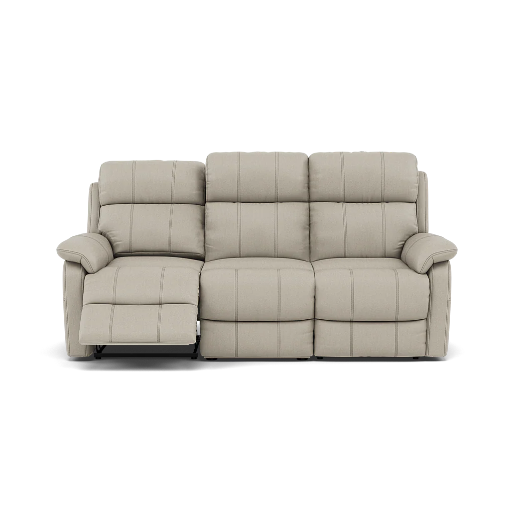 Fara 3 Seater Recliner Sofa - 3 Seater with 2 Power Recliners Cat 25S - Power Recliner with USB - Image 7