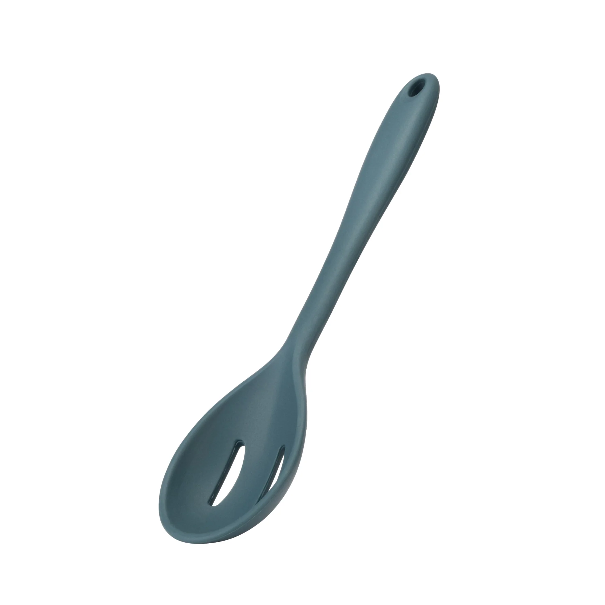 Fusion Twist Silicone Slotted Spoon Blue - Image 2