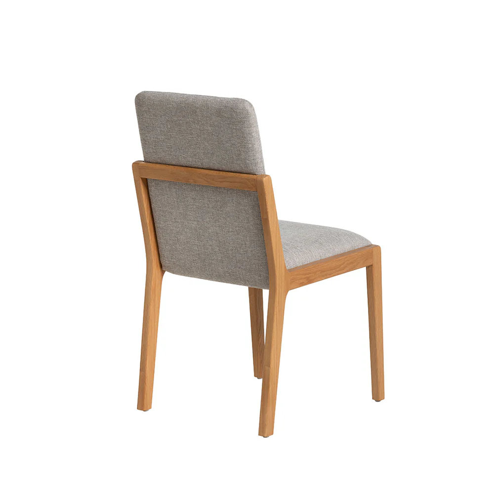 G Plan Maddison Dining Chair With Stretcher - Upholstered Dining Chair (With Stretcher) Warm Oak - Image 3