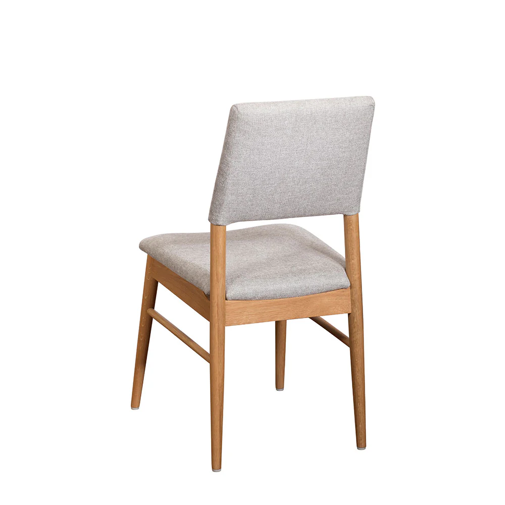 G Plan Maddison Dining Chair - Upholstered Dining Chair (Without Stretcher) Warm Oak - Image 3