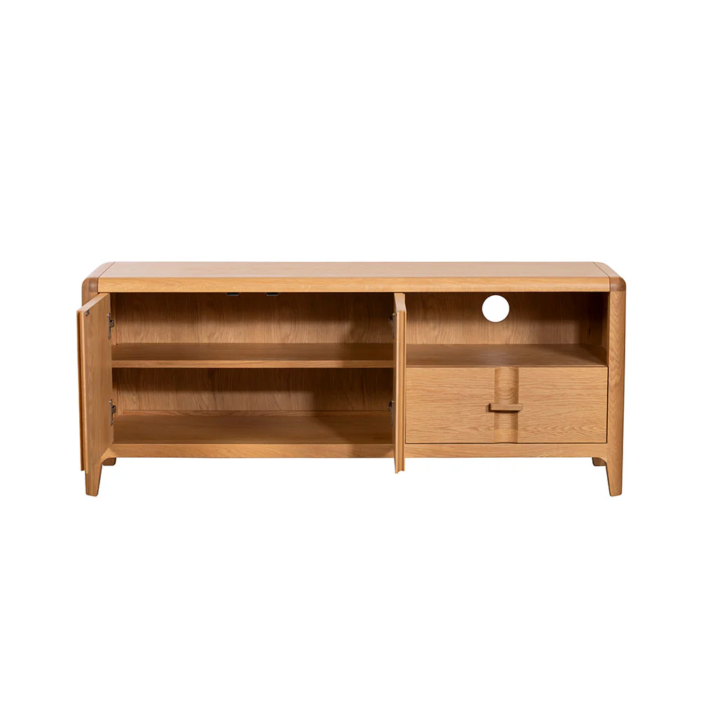 G Plan Maddison TV Unit - TV Unit Warm Oak - Image 3